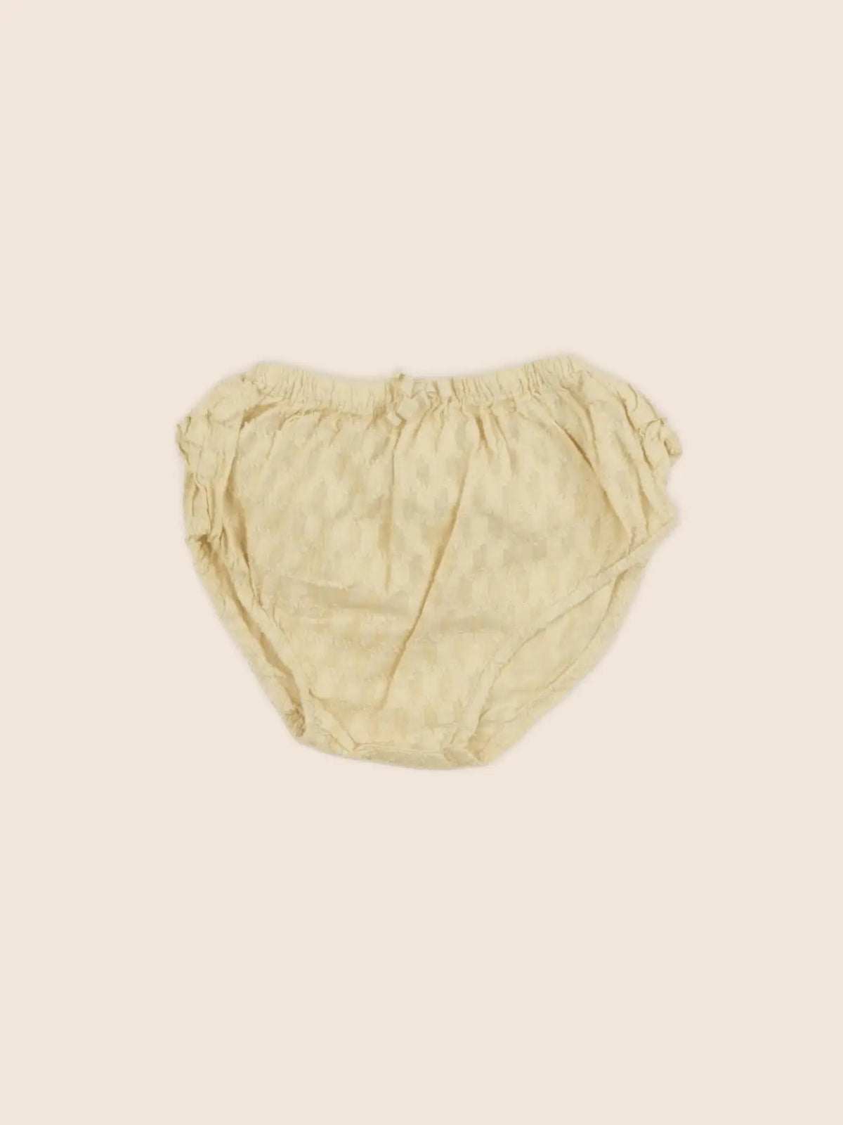 Zara - bloomer jaune - 3/6 mois
