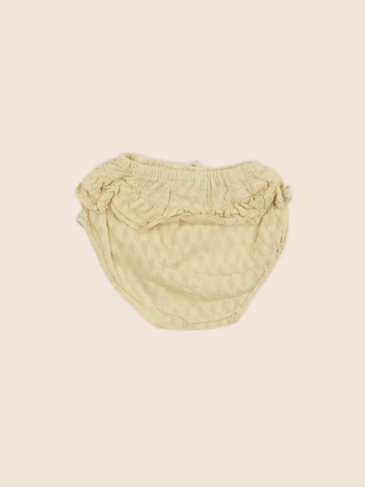Zara - bloomer jaune - 3/6 mois