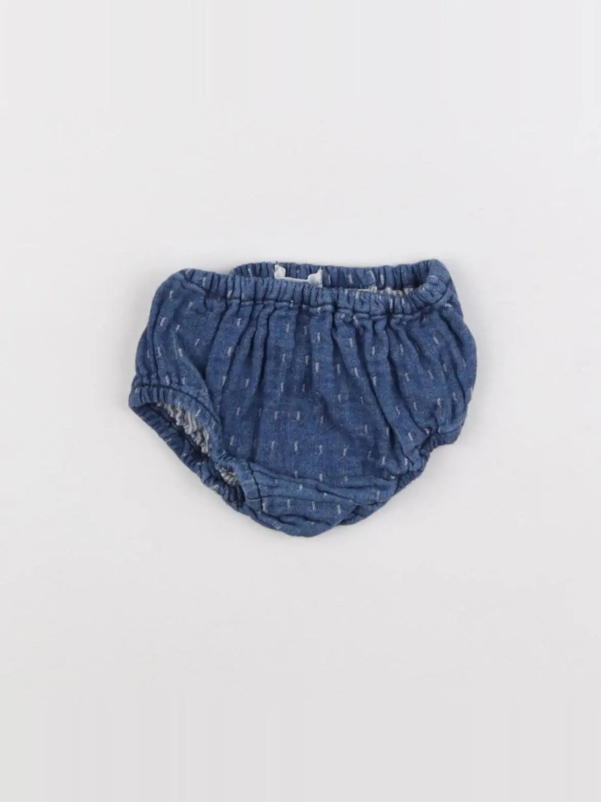 Zara - bloomer bleu - 1/3 mois