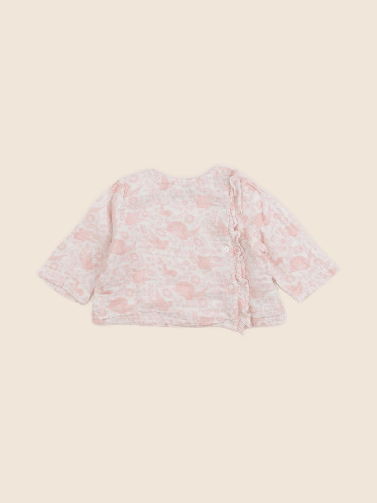 Cyrillus - blouse rose - 6 mois