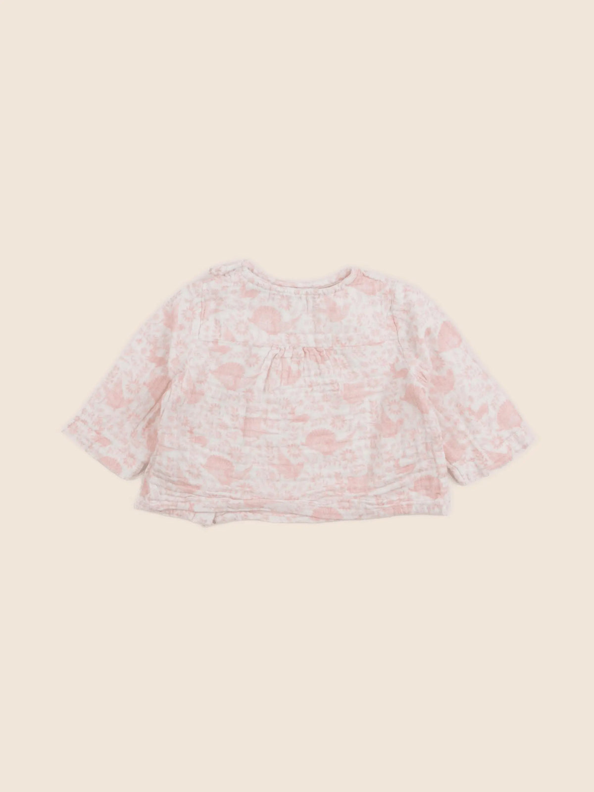 Cyrillus - blouse rose - 6 mois