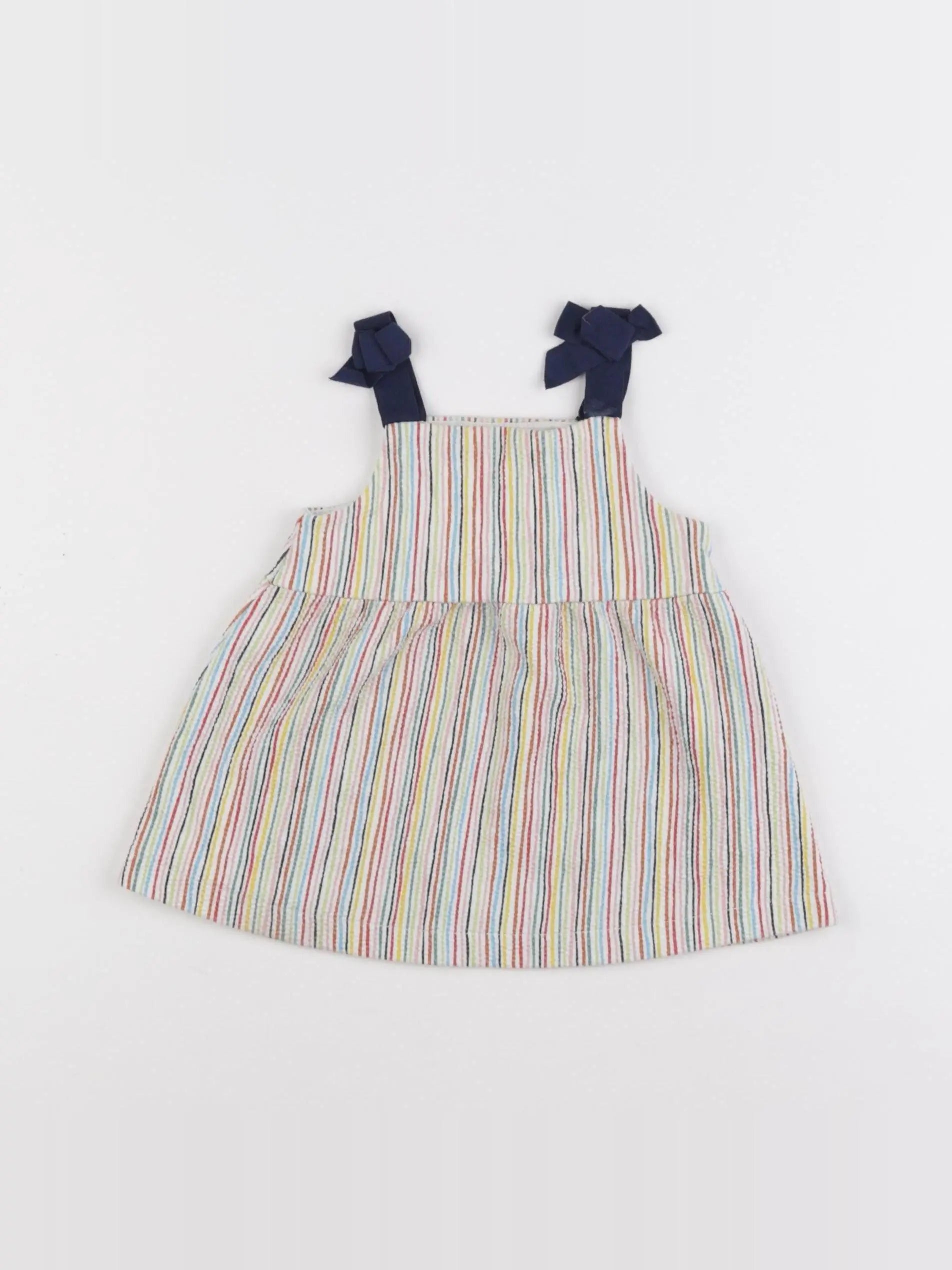 Zara - robe multicolore - 6/9 mois