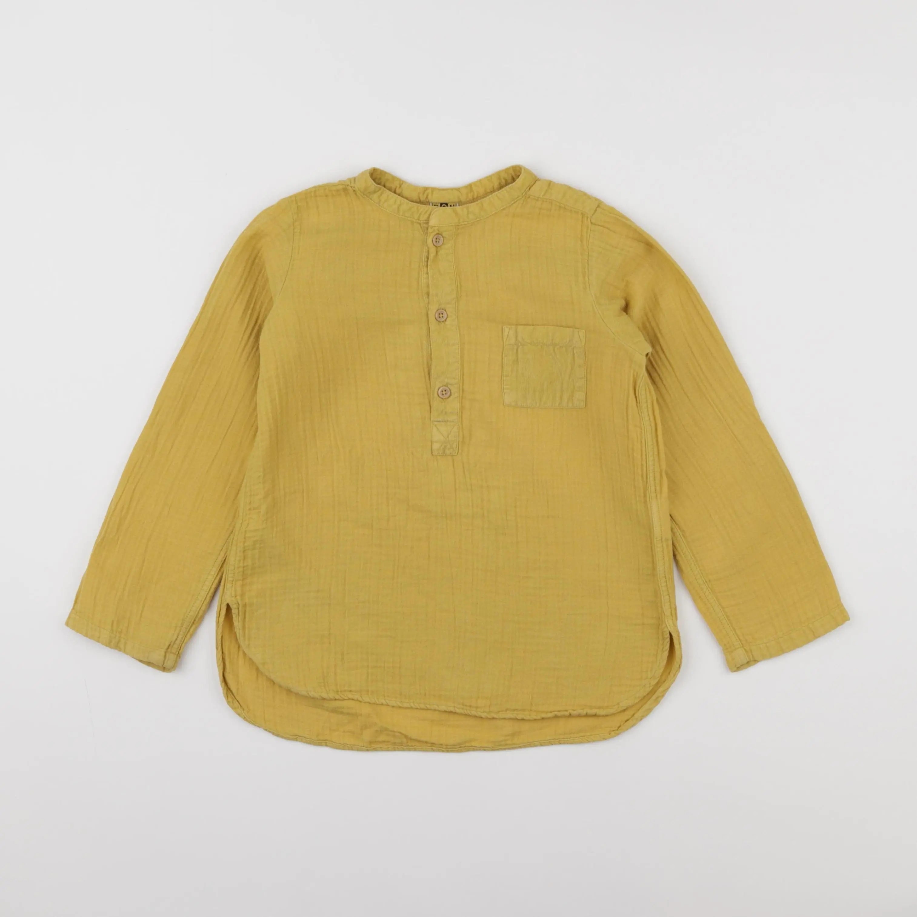 Bonton - chemise jaune - 6 ans