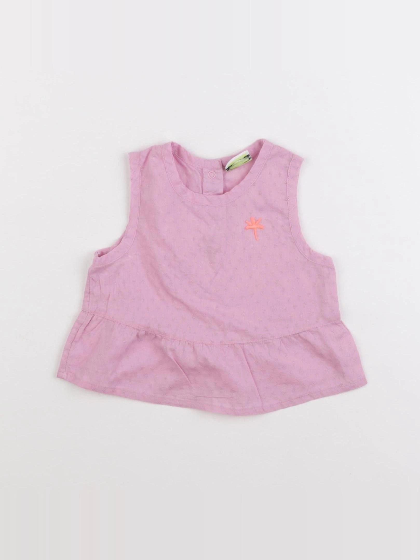 Tape à l'oeil - blouse rose - 18 mois