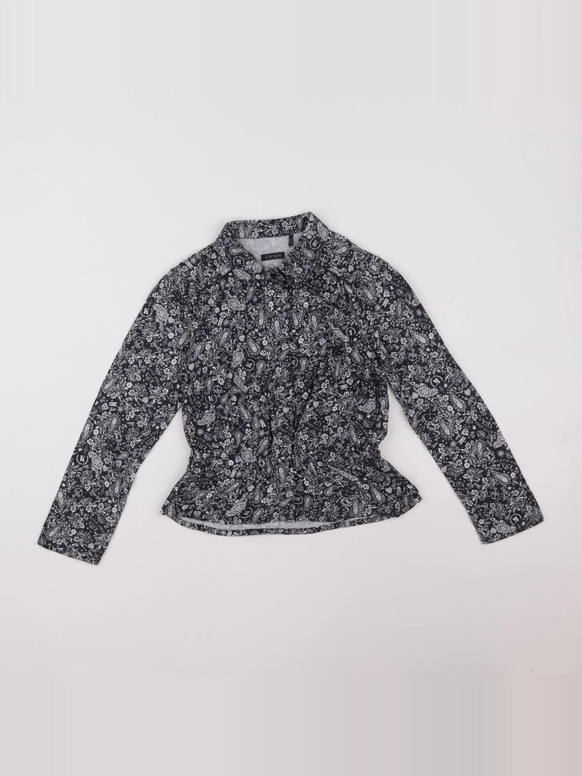 IKKS - chemise blanc, bleu - 6 ans