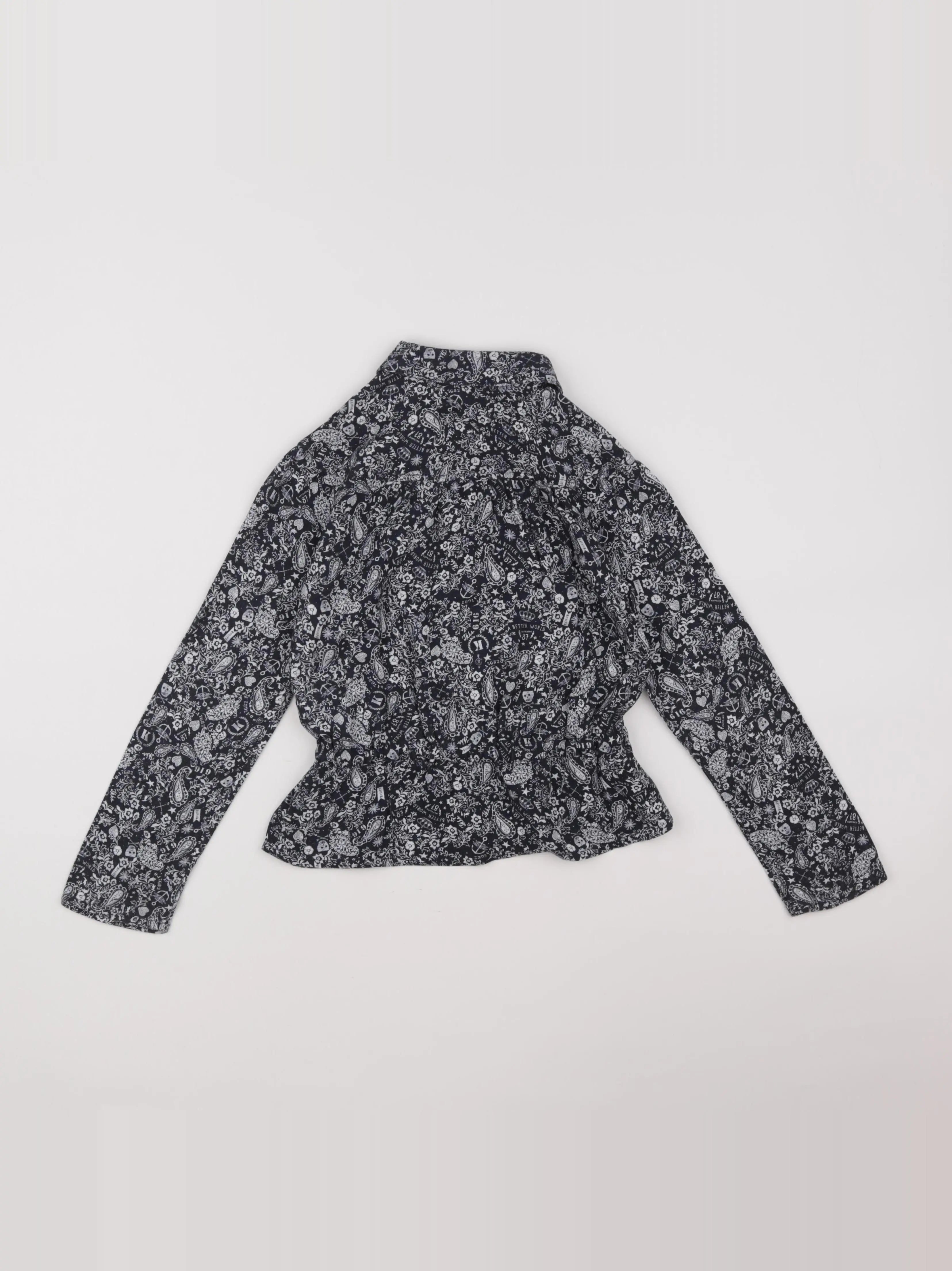IKKS - chemise blanc, bleu - 6 ans