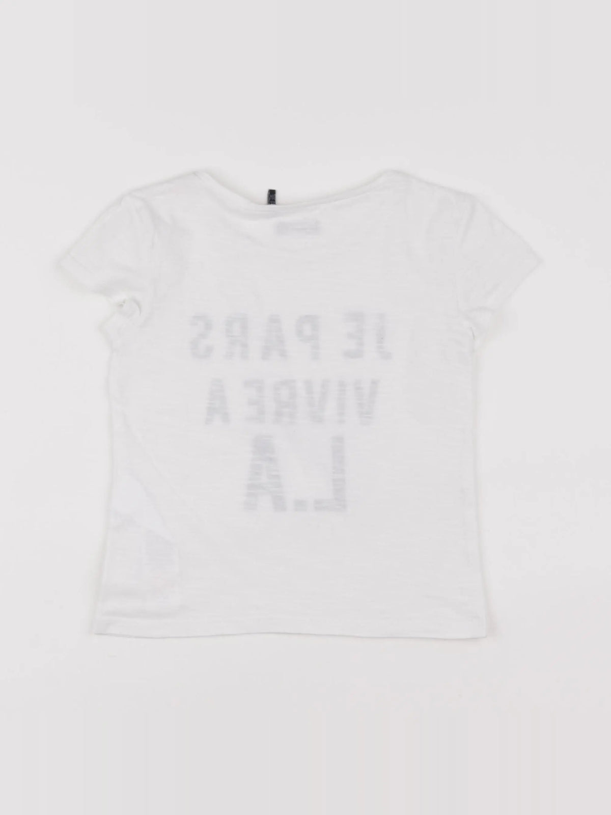 IKKS - tee-shirt blanc - 4 ans