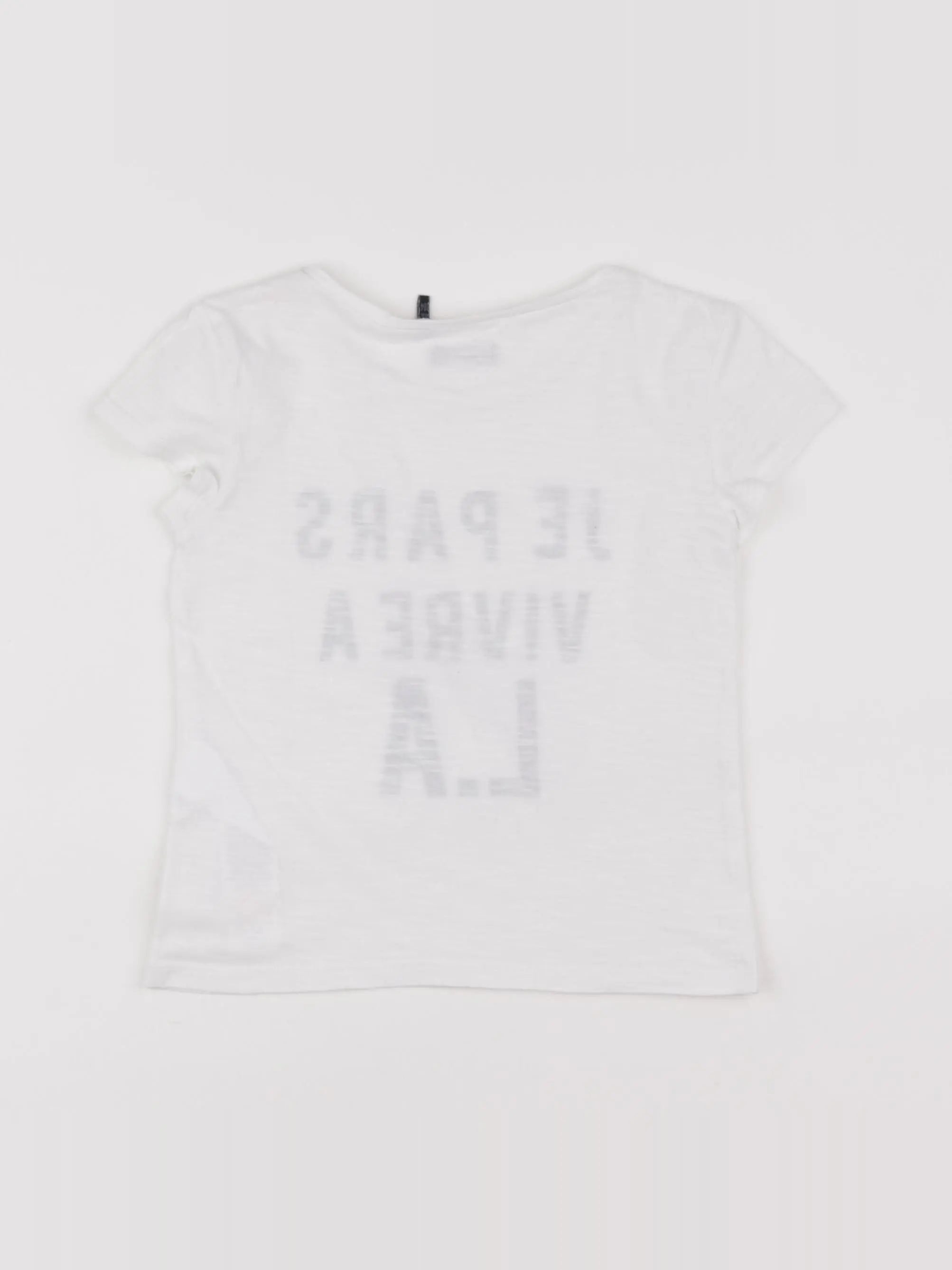 IKKS - tee-shirt blanc - 4 ans
