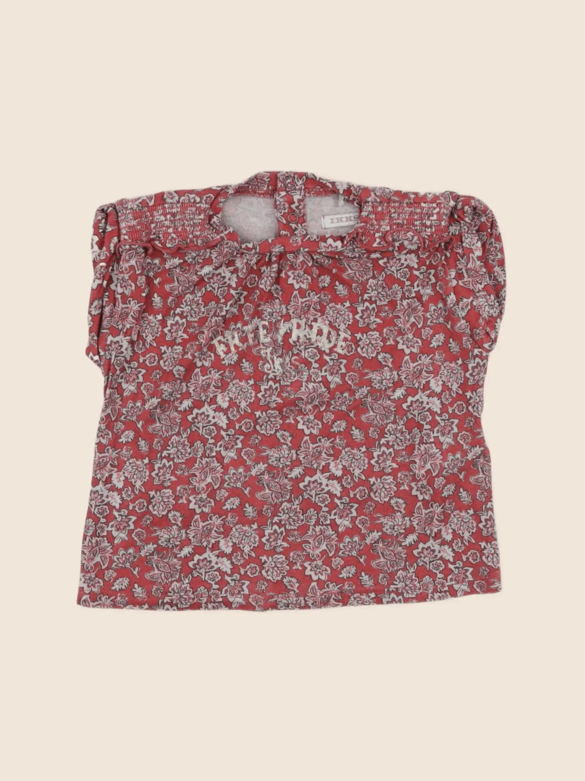 IKKS - tee-shirt rouge - 18 mois