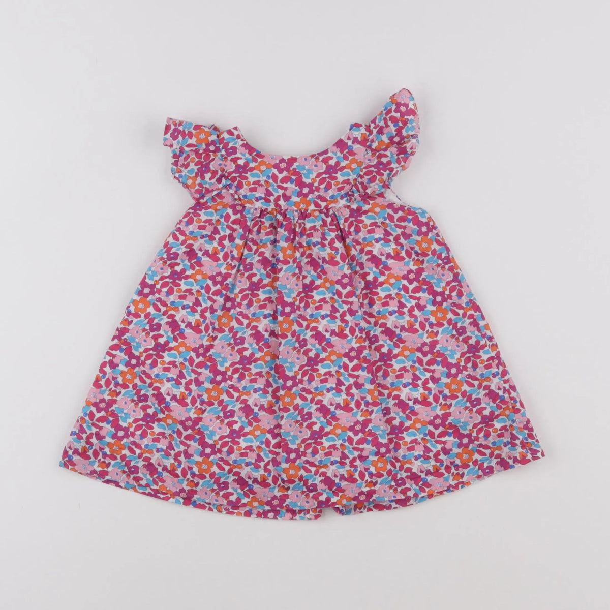 Jacadi - robe liberty rose - 6 mois