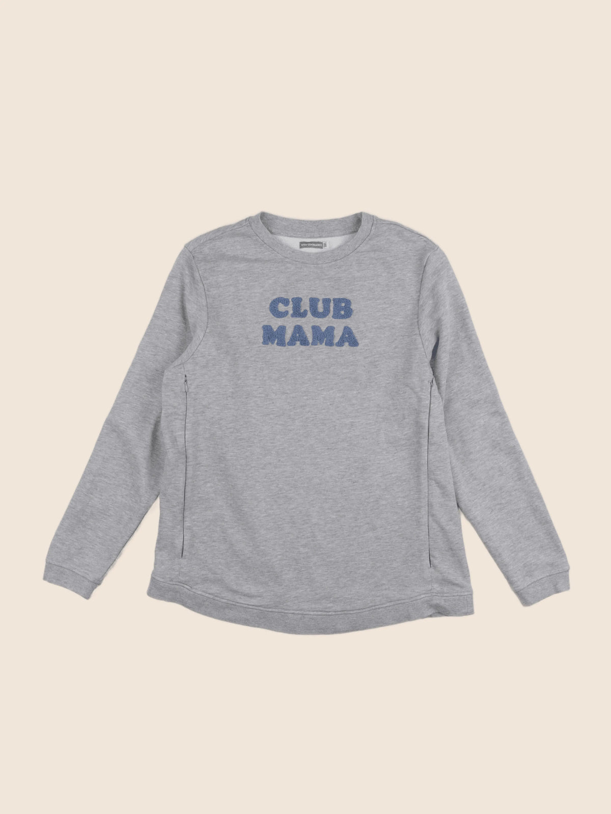 Vertbaudet - sweat grossesse gris - 42 à 44