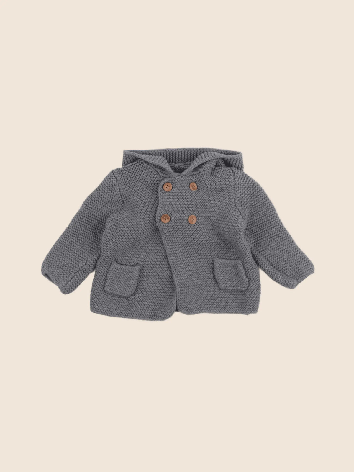 Zara - veste gris - 6/9 mois