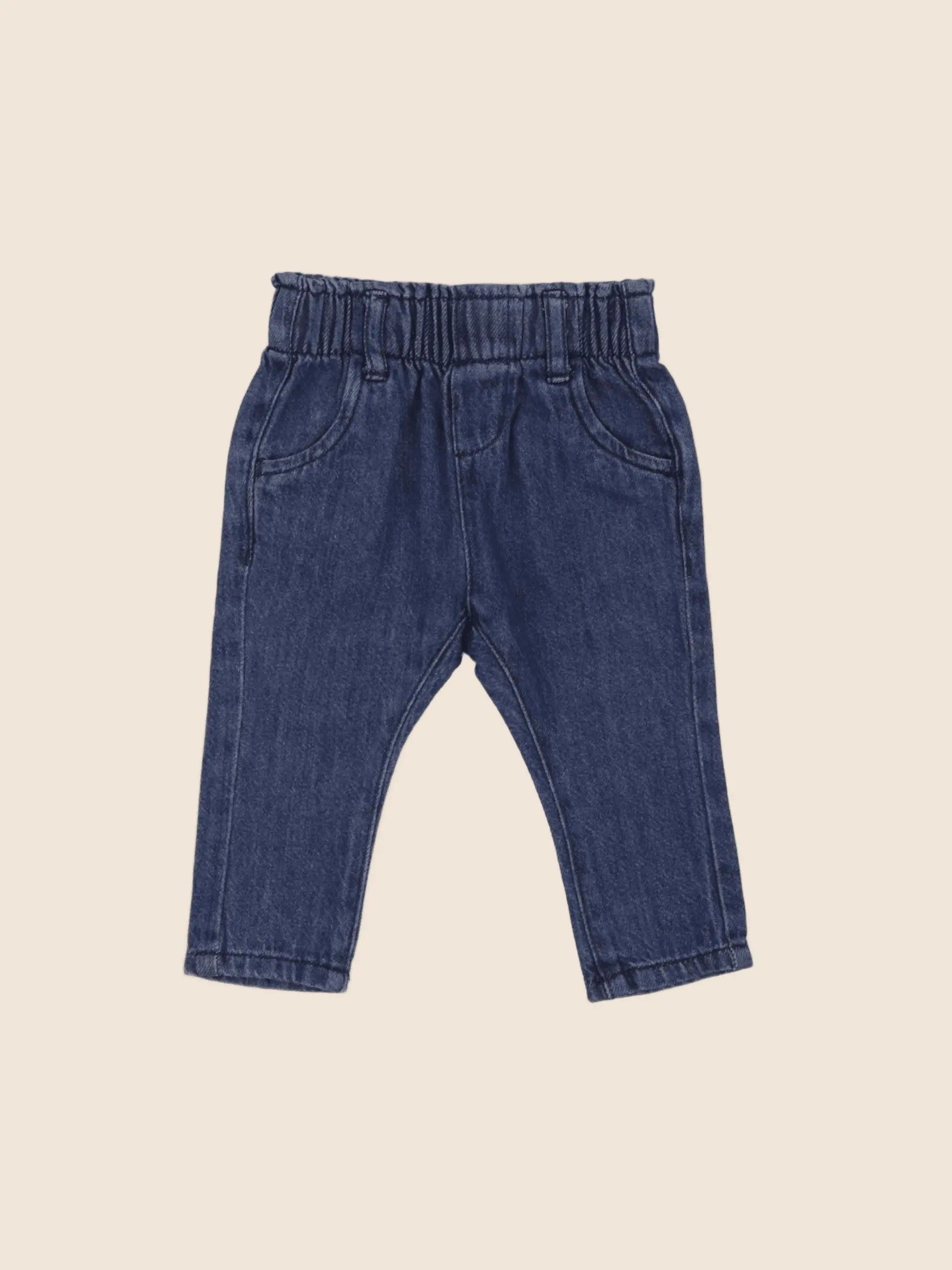 Vertbaudet - jean bleu - 6 mois