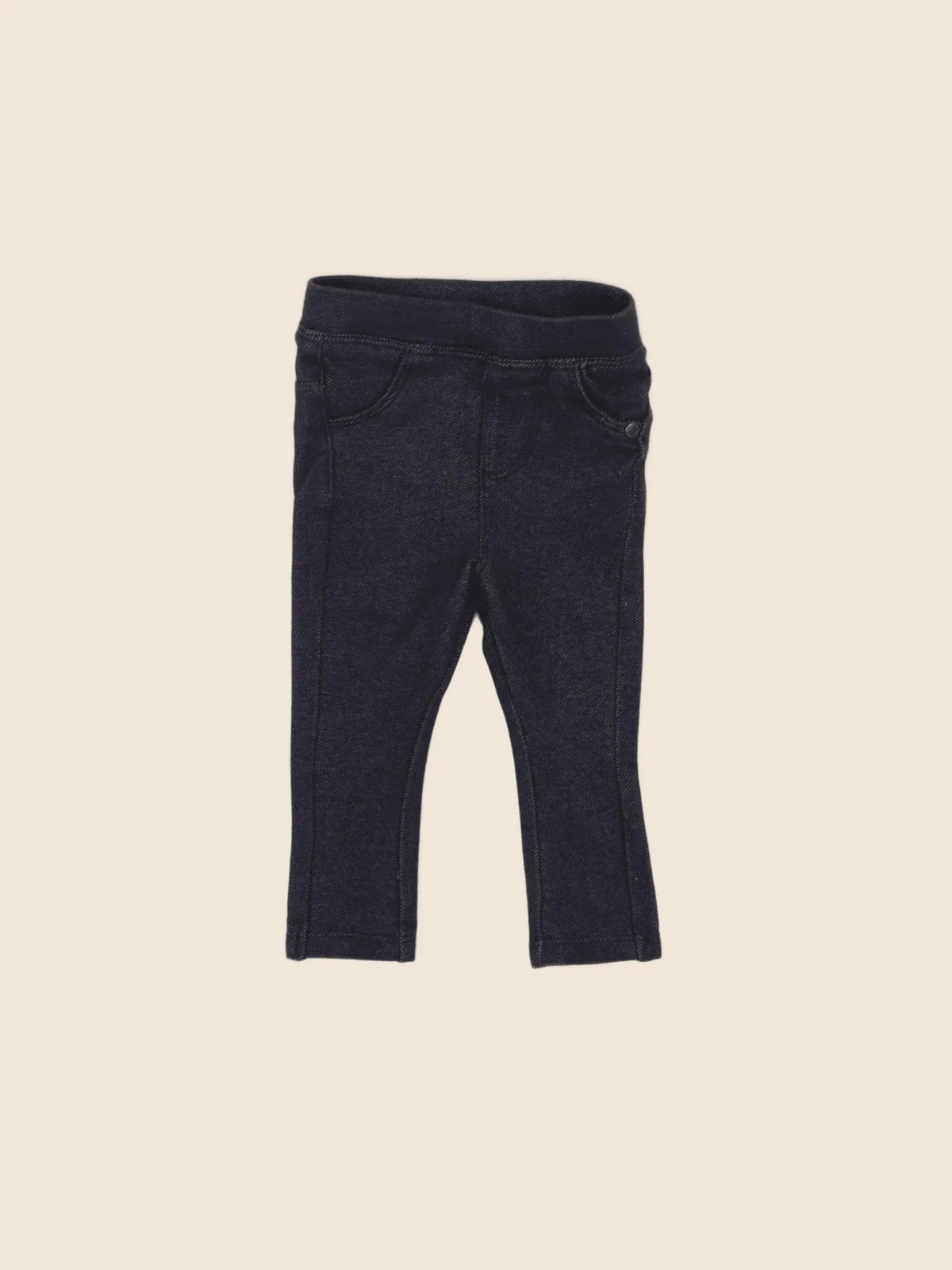 Vertbaudet - jegging bleu - 3 mois