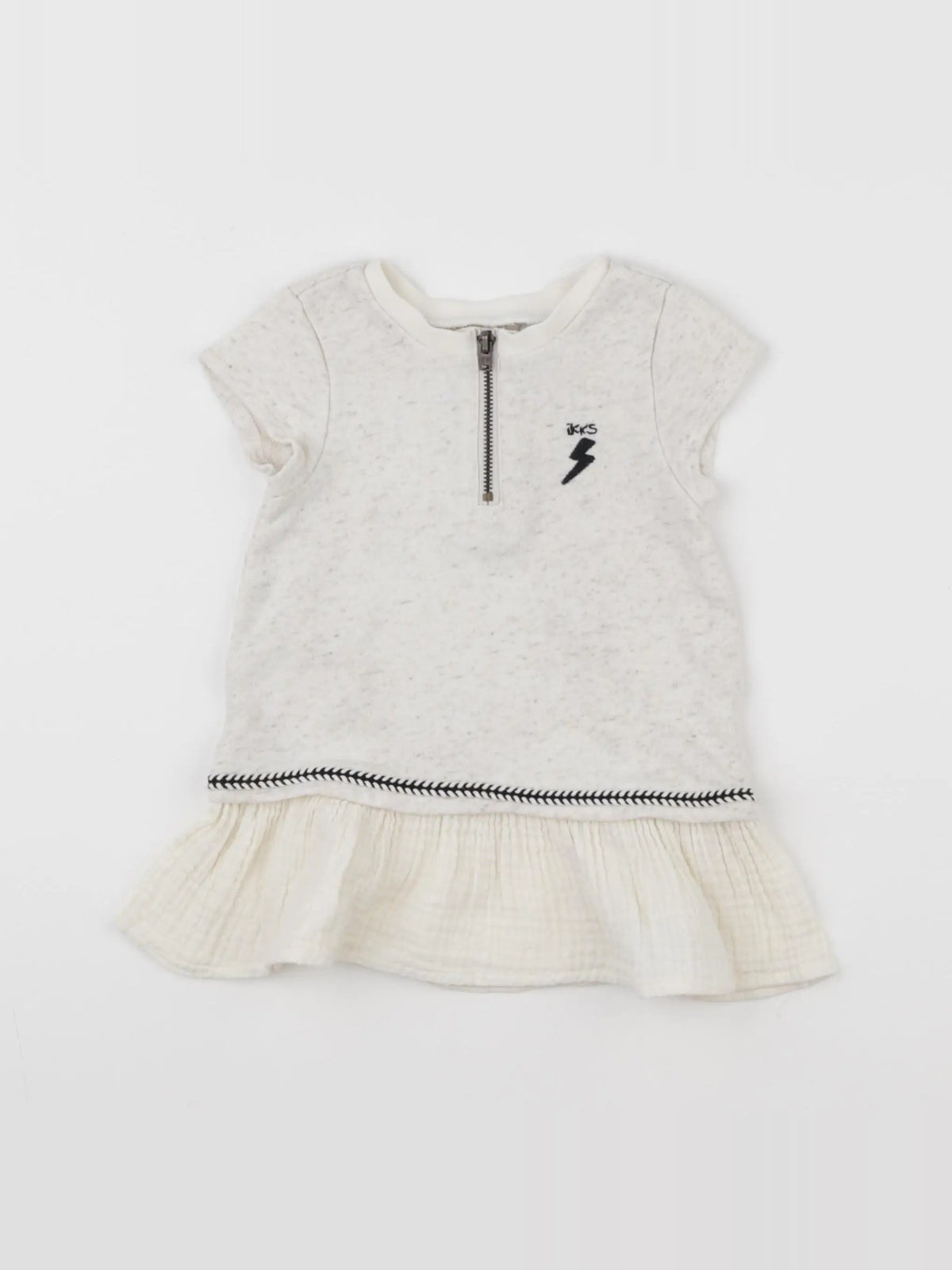 IKKS - robe beige - 12 mois