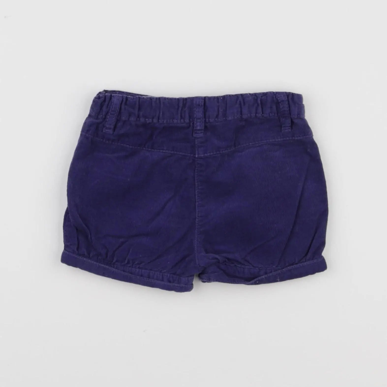Vertbaudet - short bleu - 12 mois