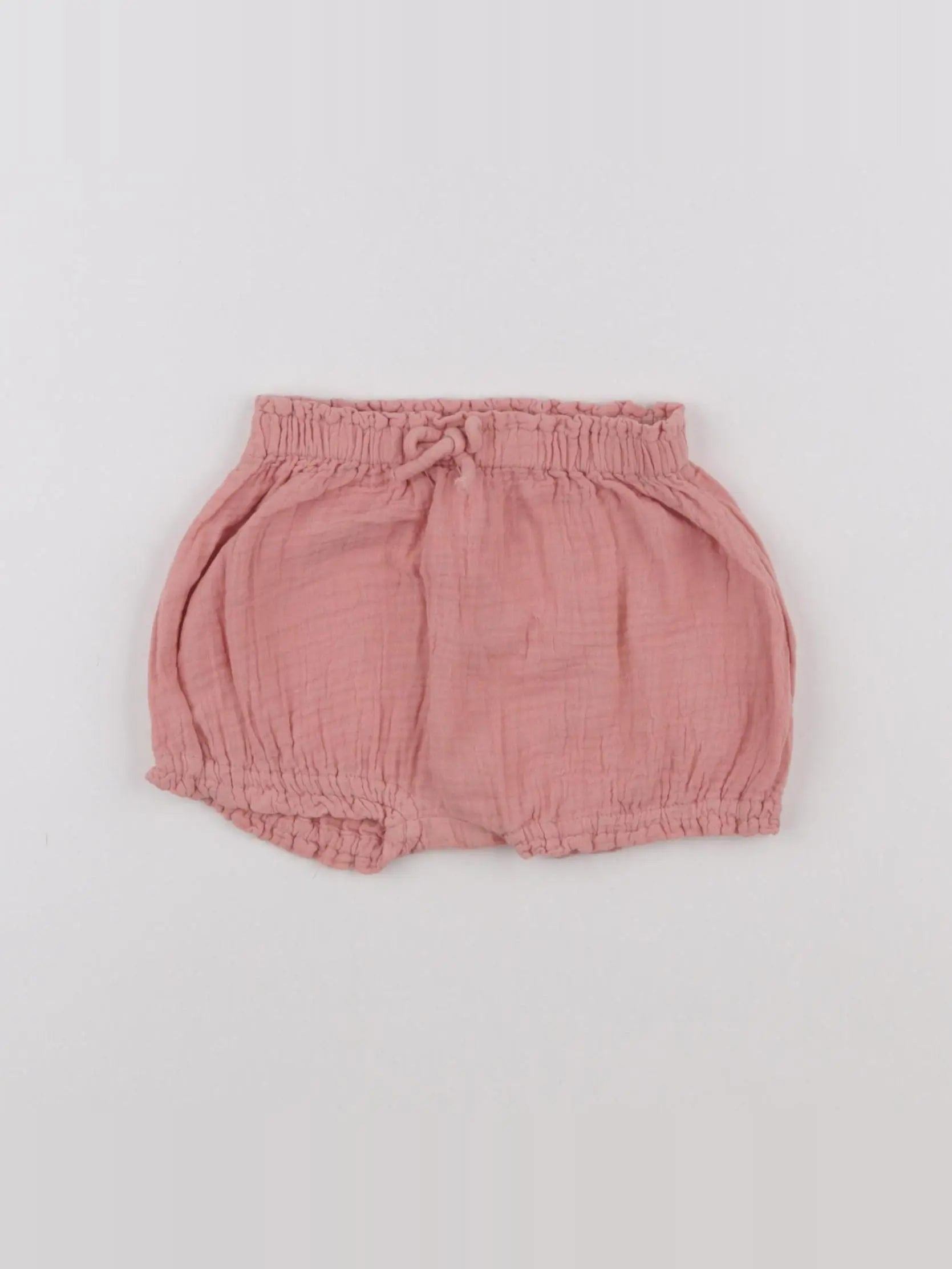 Vertbaudet - bloomer rose - 12 mois