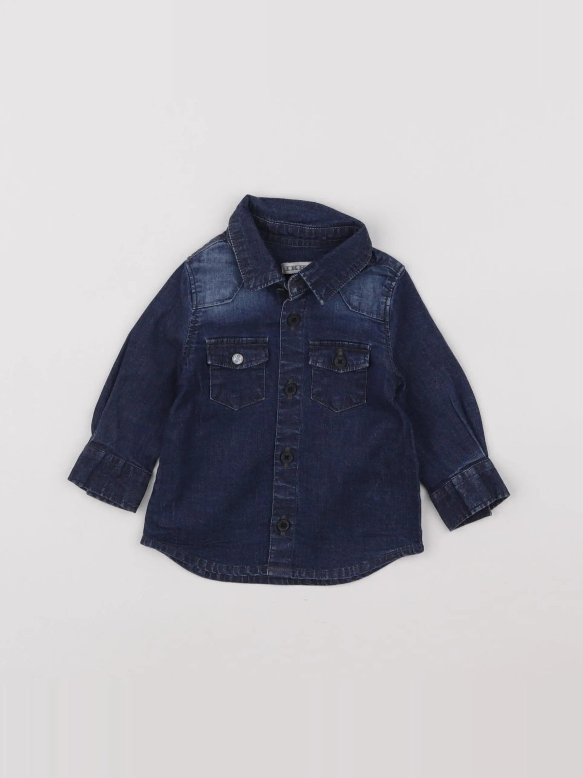 IKKS - chemise bleu - 3 mois