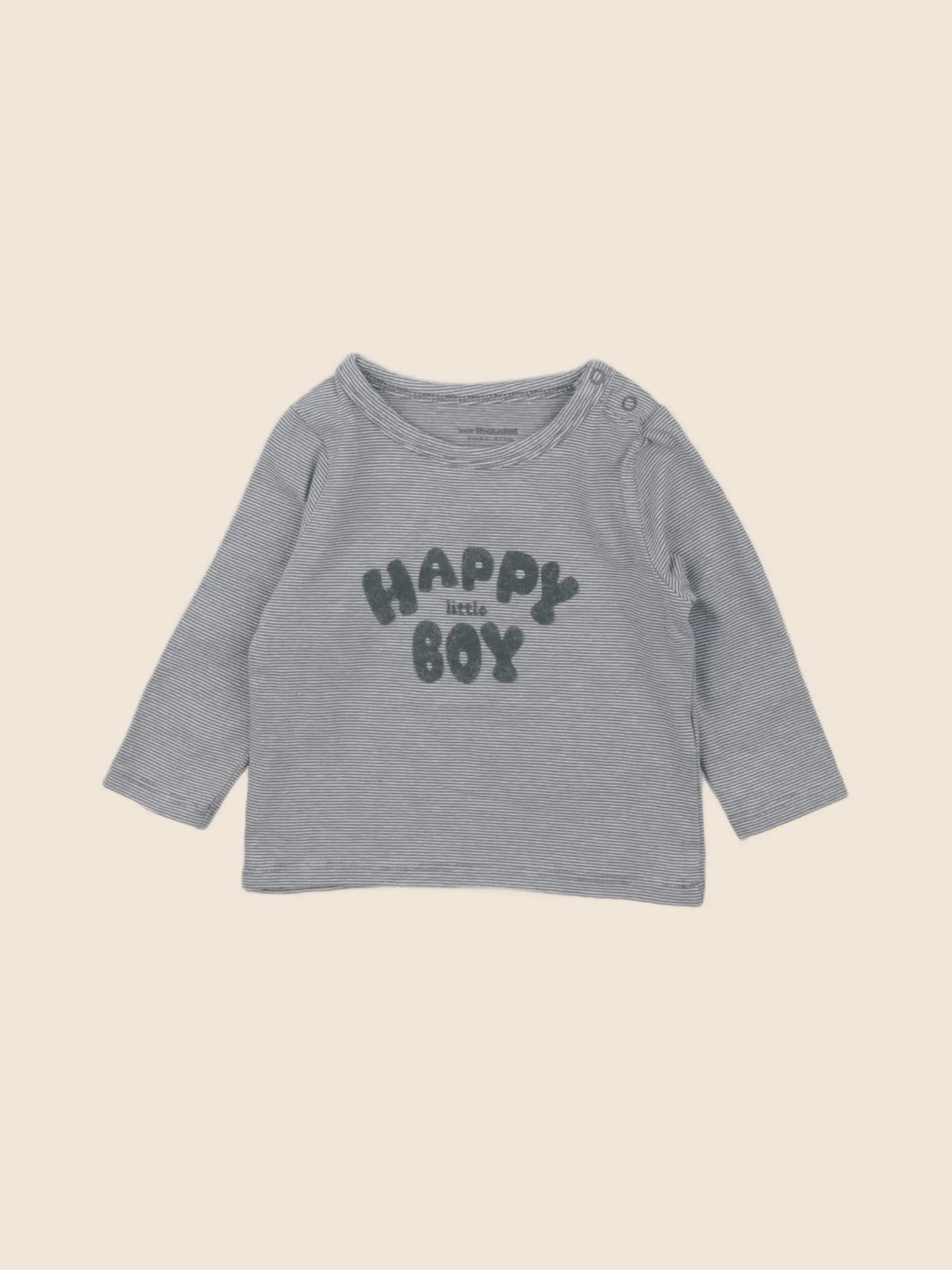 Vertbaudet - tee-shirt gris - 6 mois