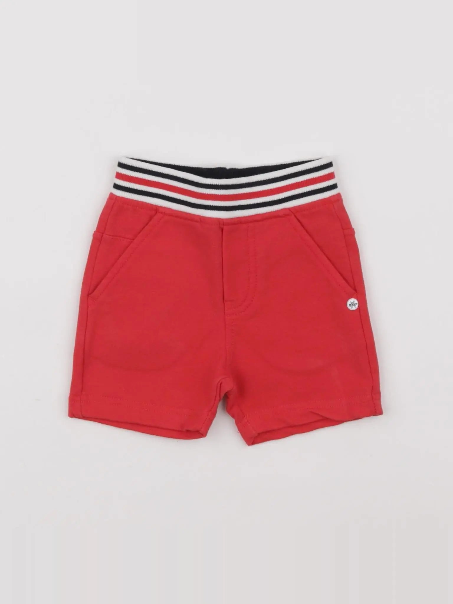 IKKS - short rouge - 3 mois