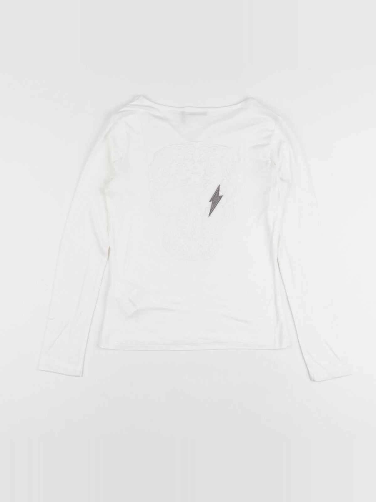 IKKS - tee-shirt blanc - 10 ans