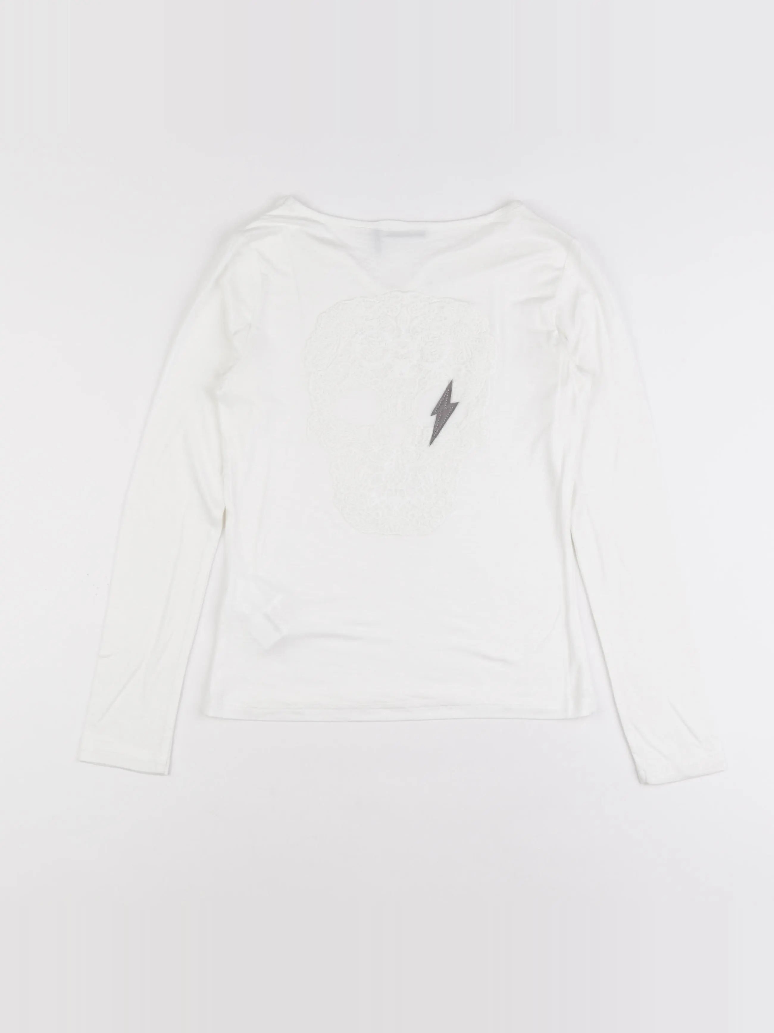 IKKS - tee-shirt blanc - 10 ans