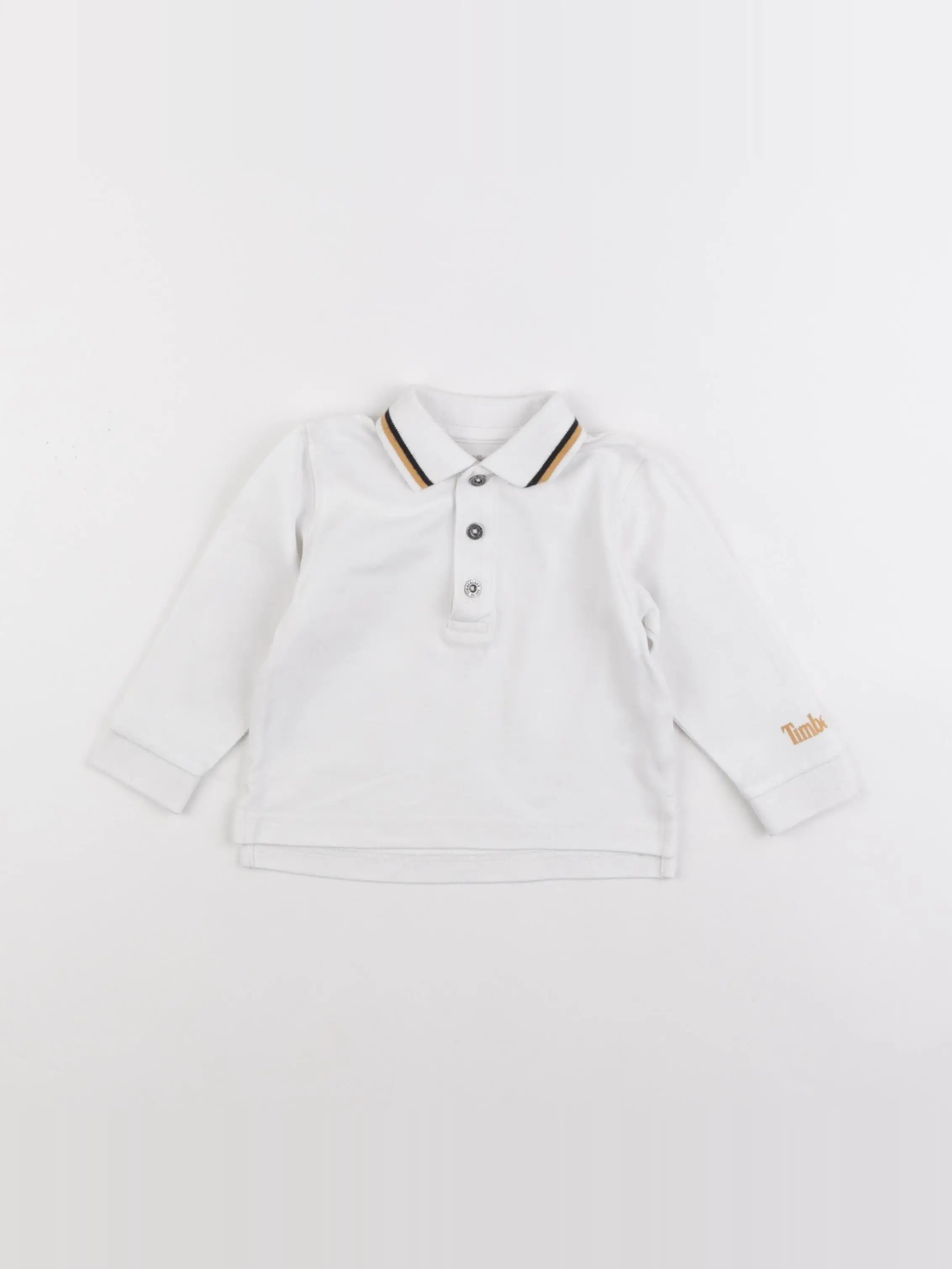 Timberland - polo blanc - 12 mois