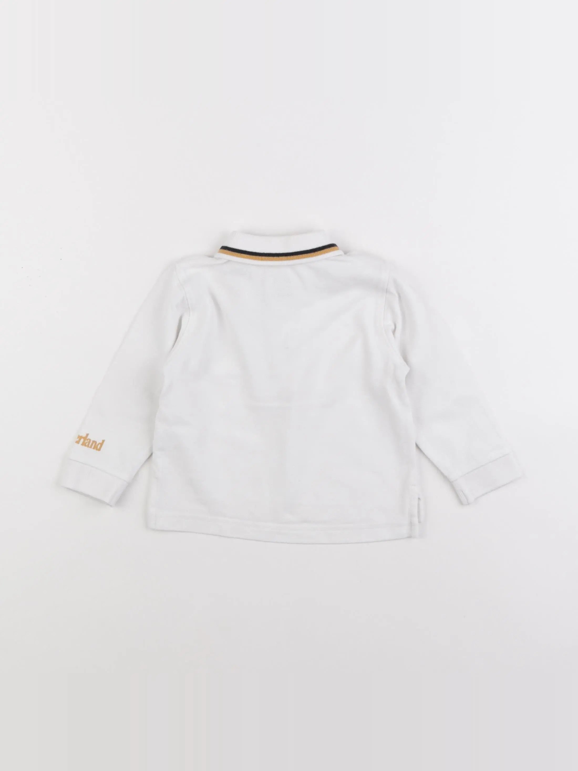 Timberland - polo blanc - 12 mois