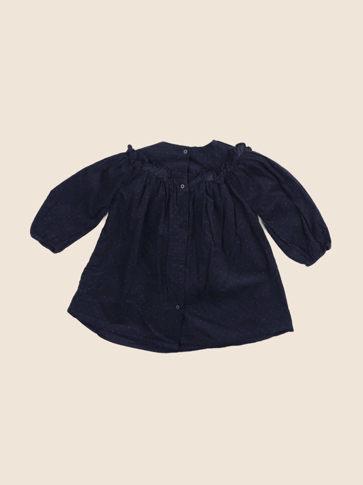 Vertbaudet - robe bleu - 18 mois