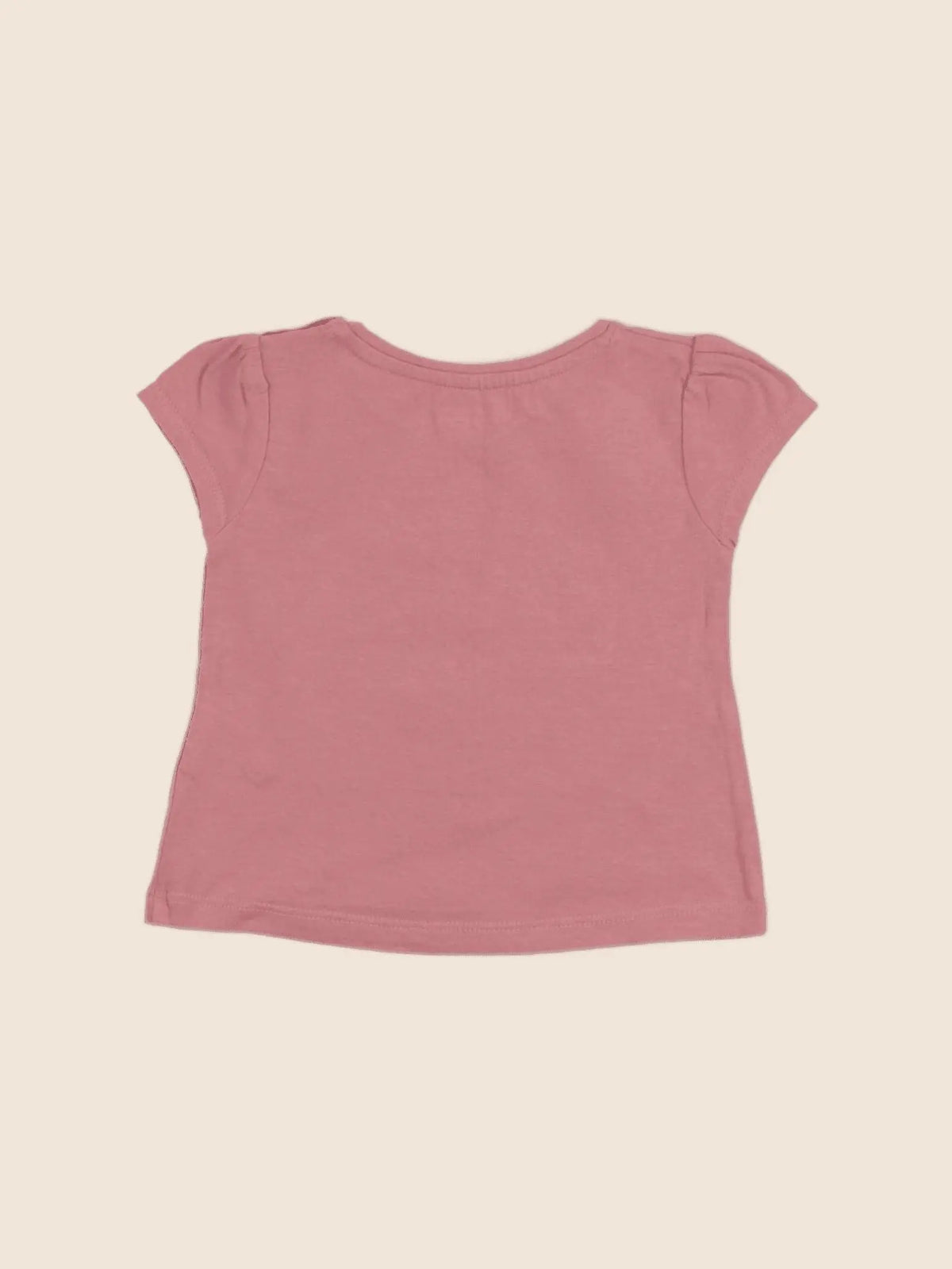 Vertbaudet - tee-shirt rose - 6 mois
