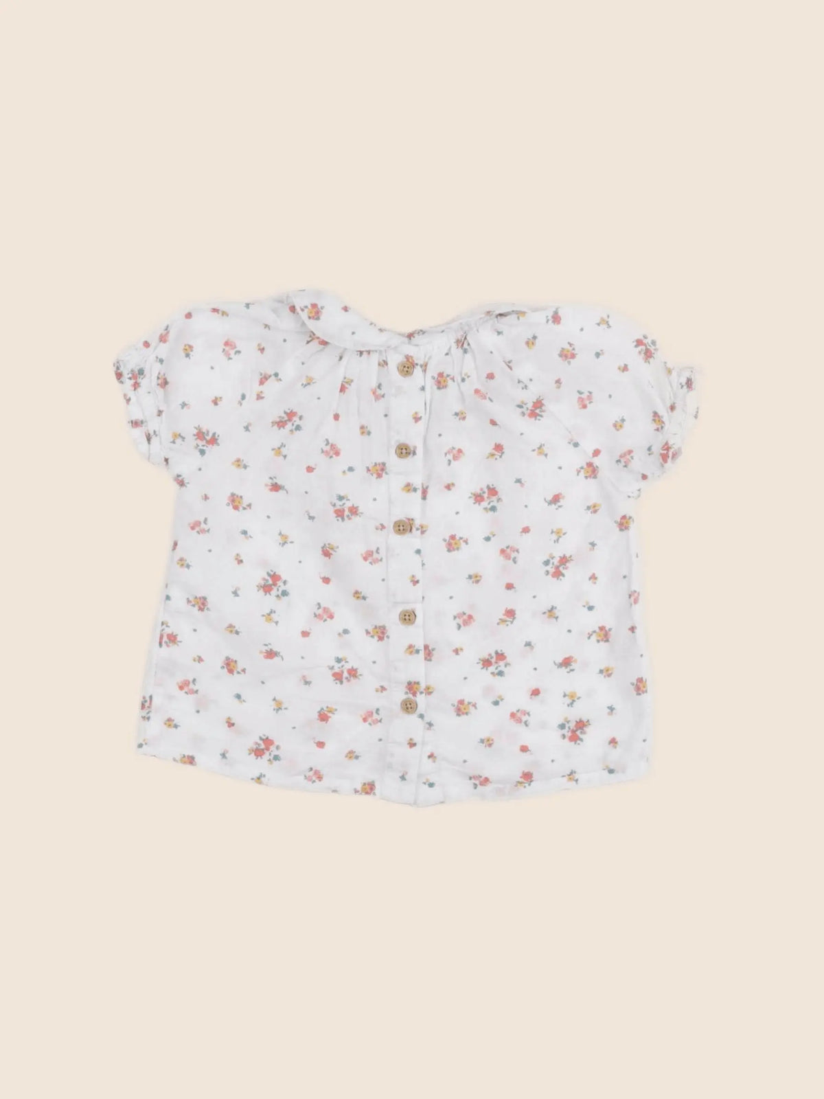 Vertbaudet - blouse multicolore - 6 mois