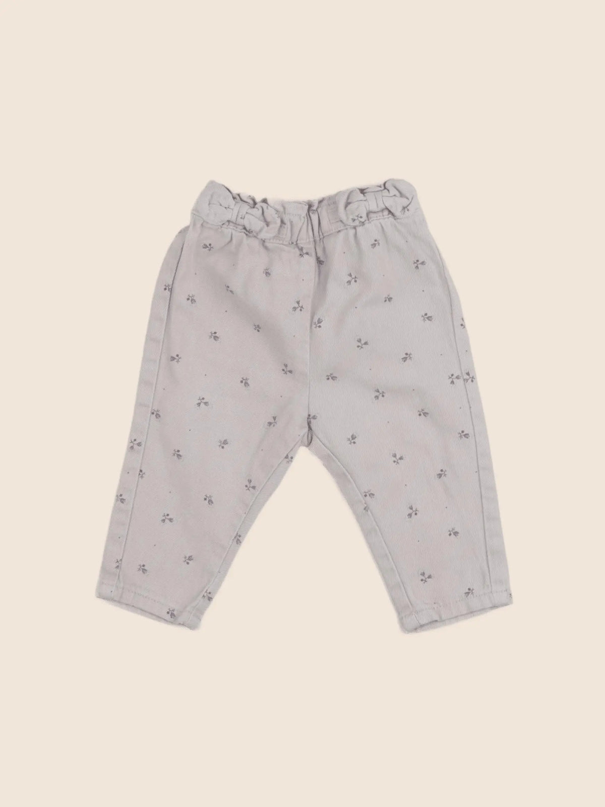 Vertbaudet - pantalon beige - 6 mois