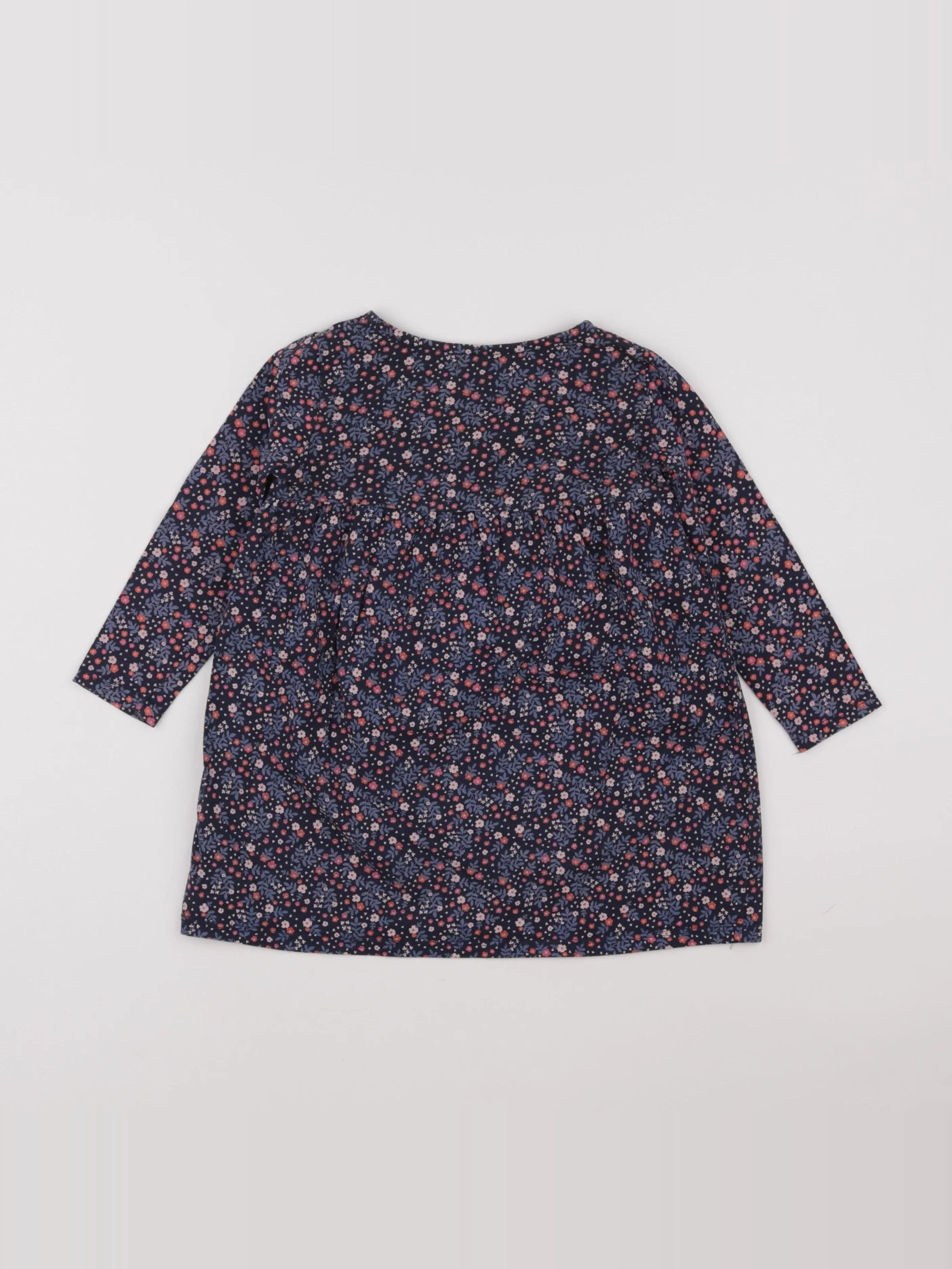 Vertbaudet - robe bleu - 3 ans