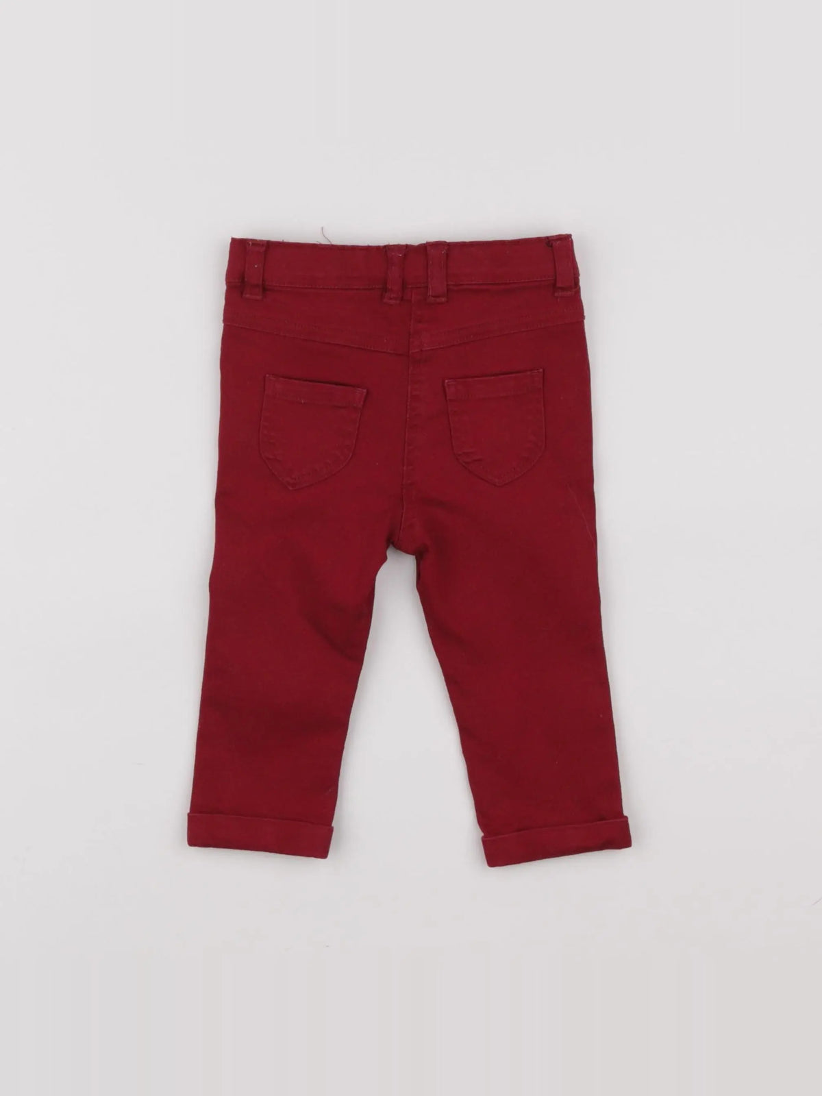 Tape à l'oeil - pantalon rouge - 9 mois