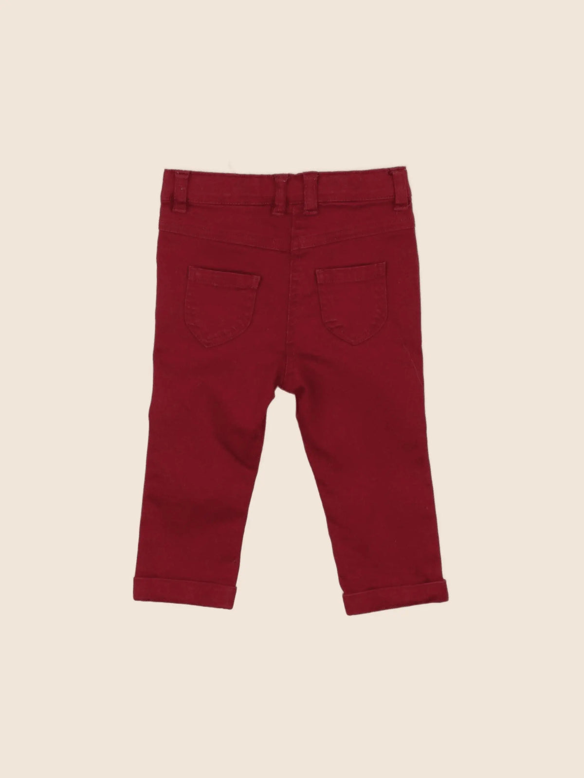 Tape à l'oeil - pantalon rouge - 9 mois