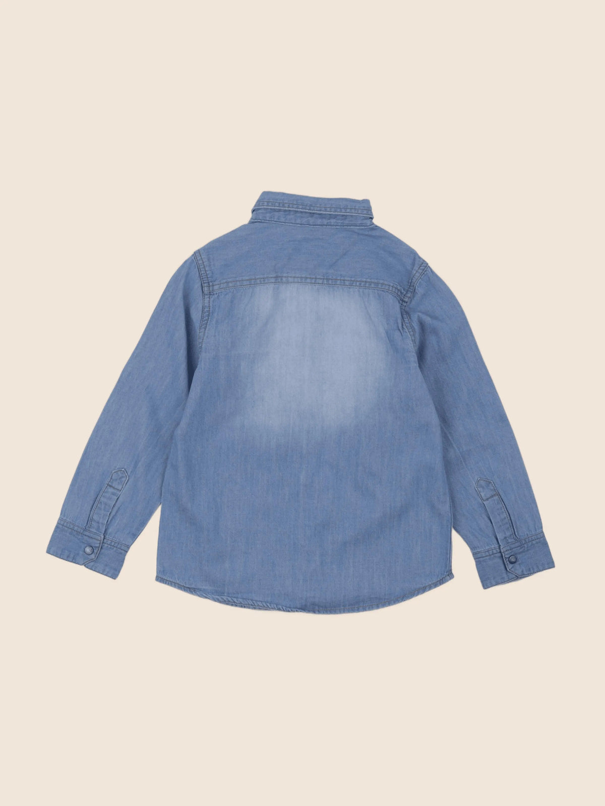 Vertbaudet - chemise bleu - 6 ans