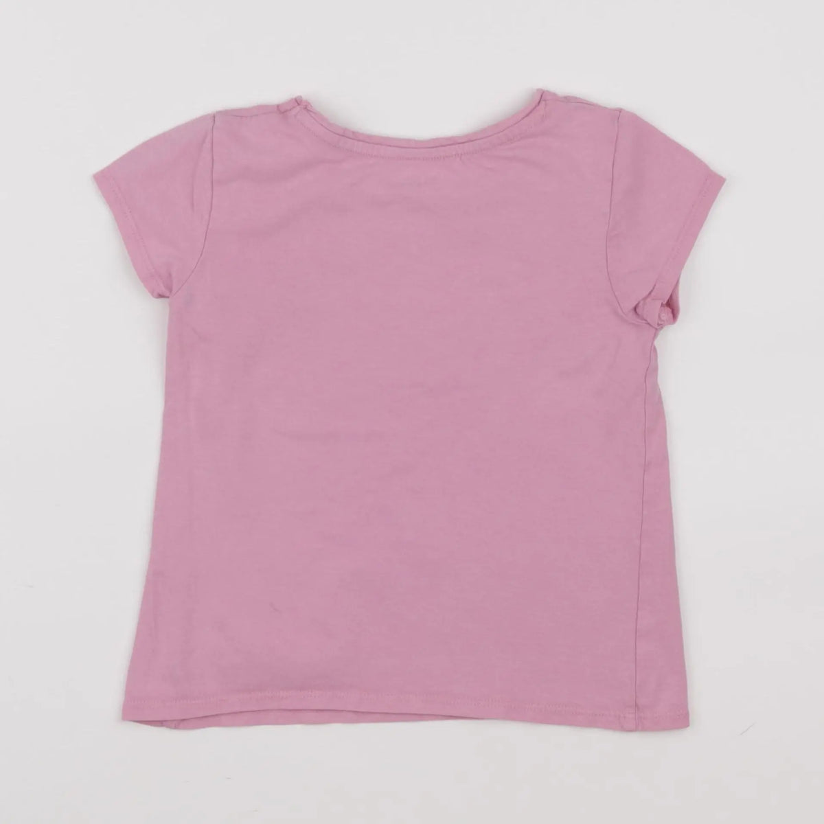 Vertbaudet - tee-shirt rose - 4 ans