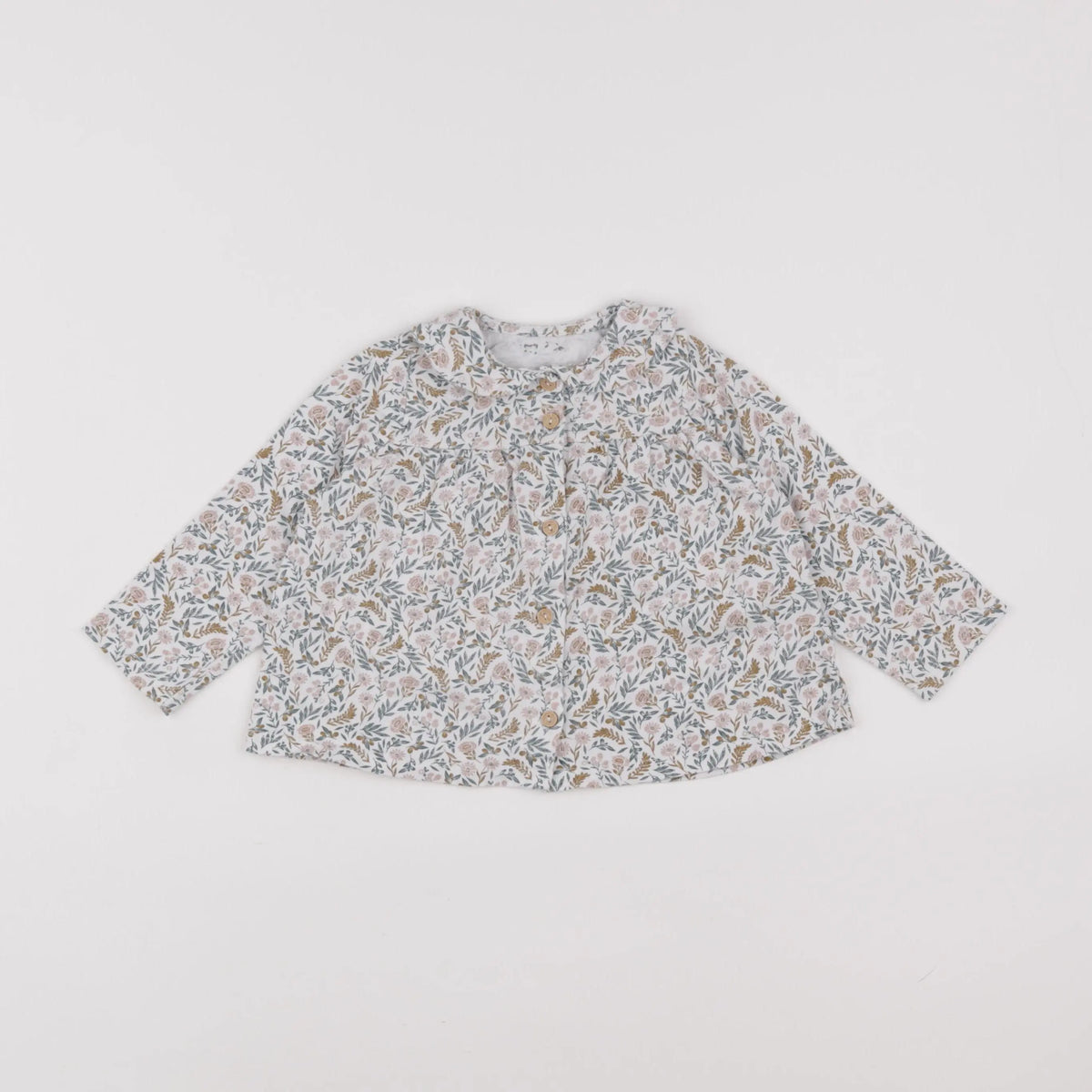 Vertbaudet - tee-shirt bleu - 18 mois