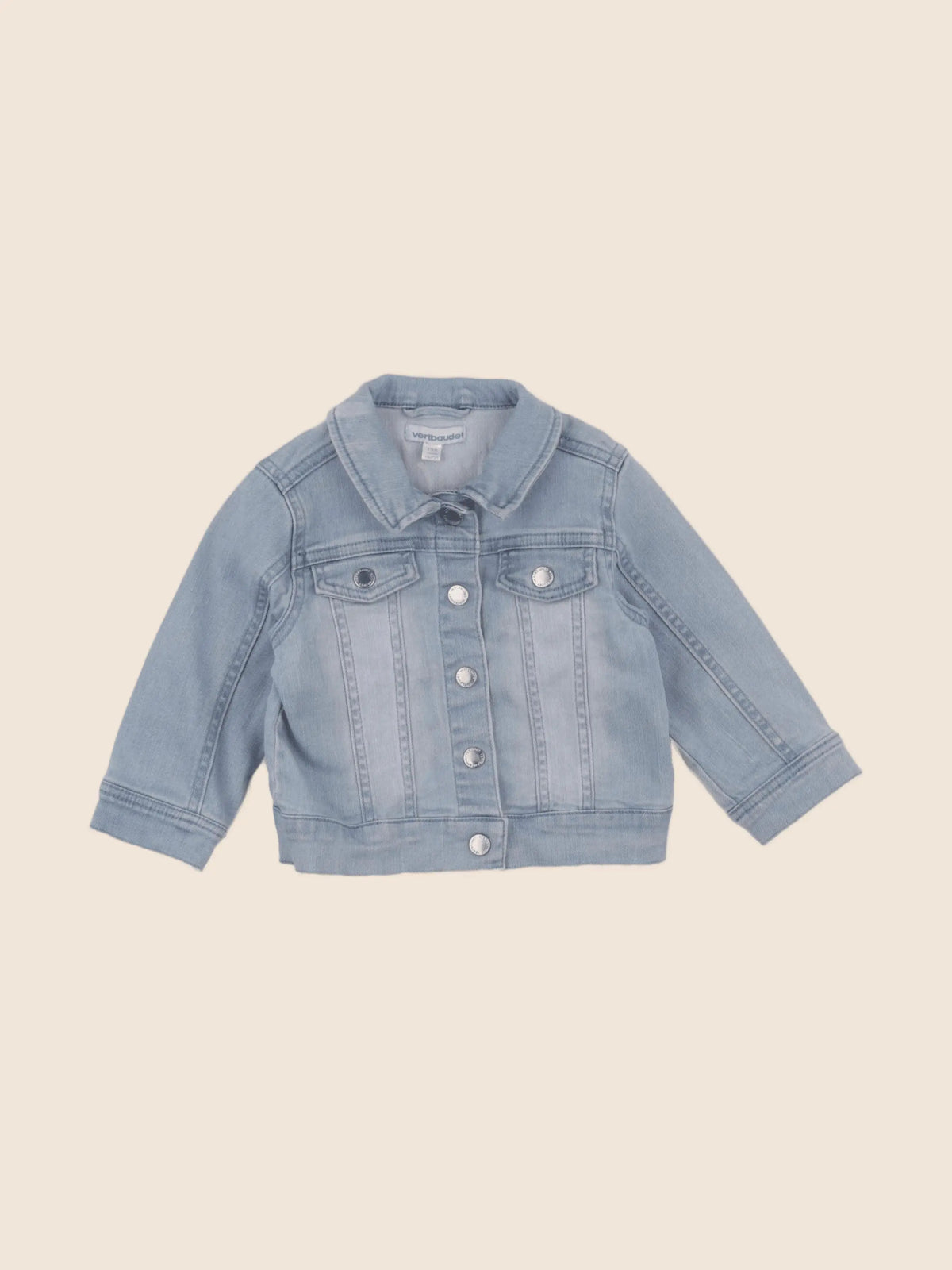Vertbaudet - veste bleu - 18 mois