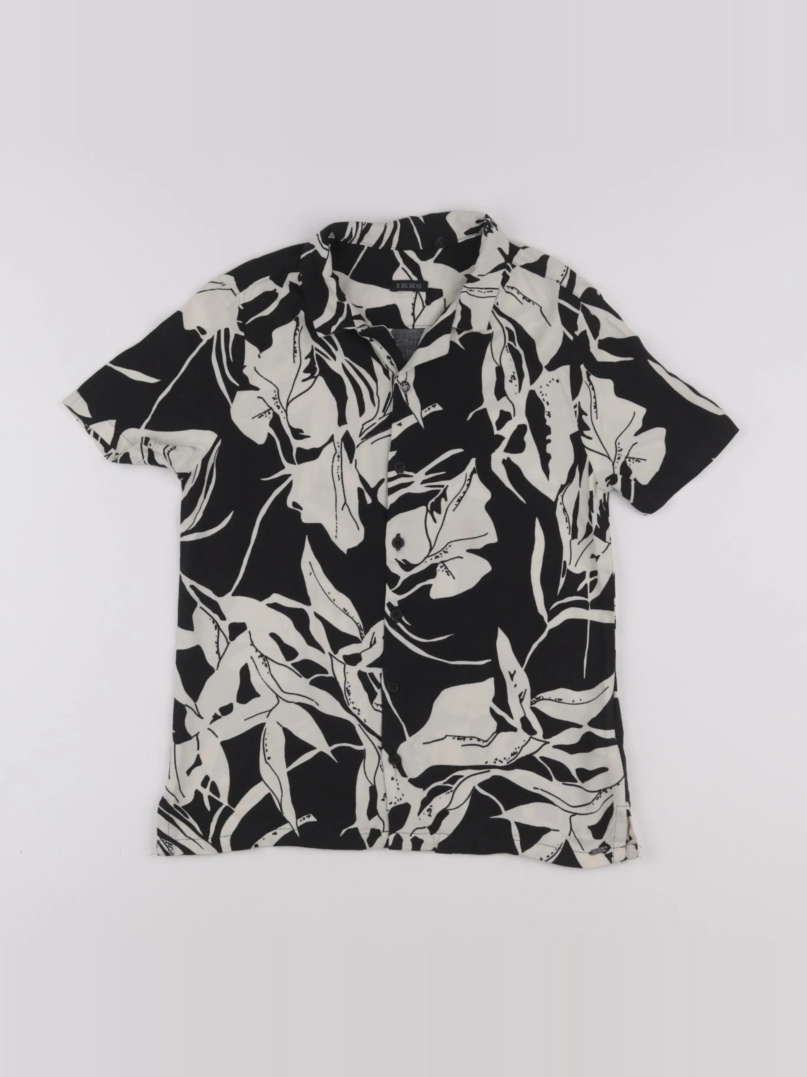 IKKS - chemise noir - 10 ans
