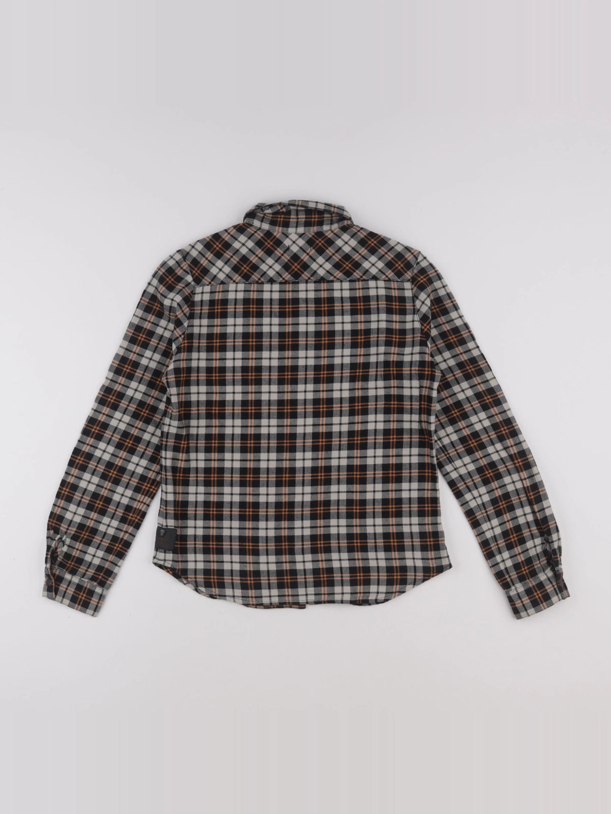 IKKS - chemise gris, noir - 12 ans