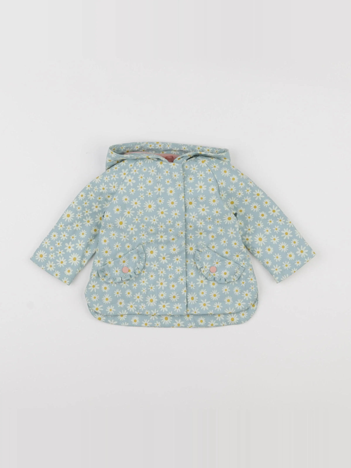 Vertbaudet - imperméable bleu - 6 mois