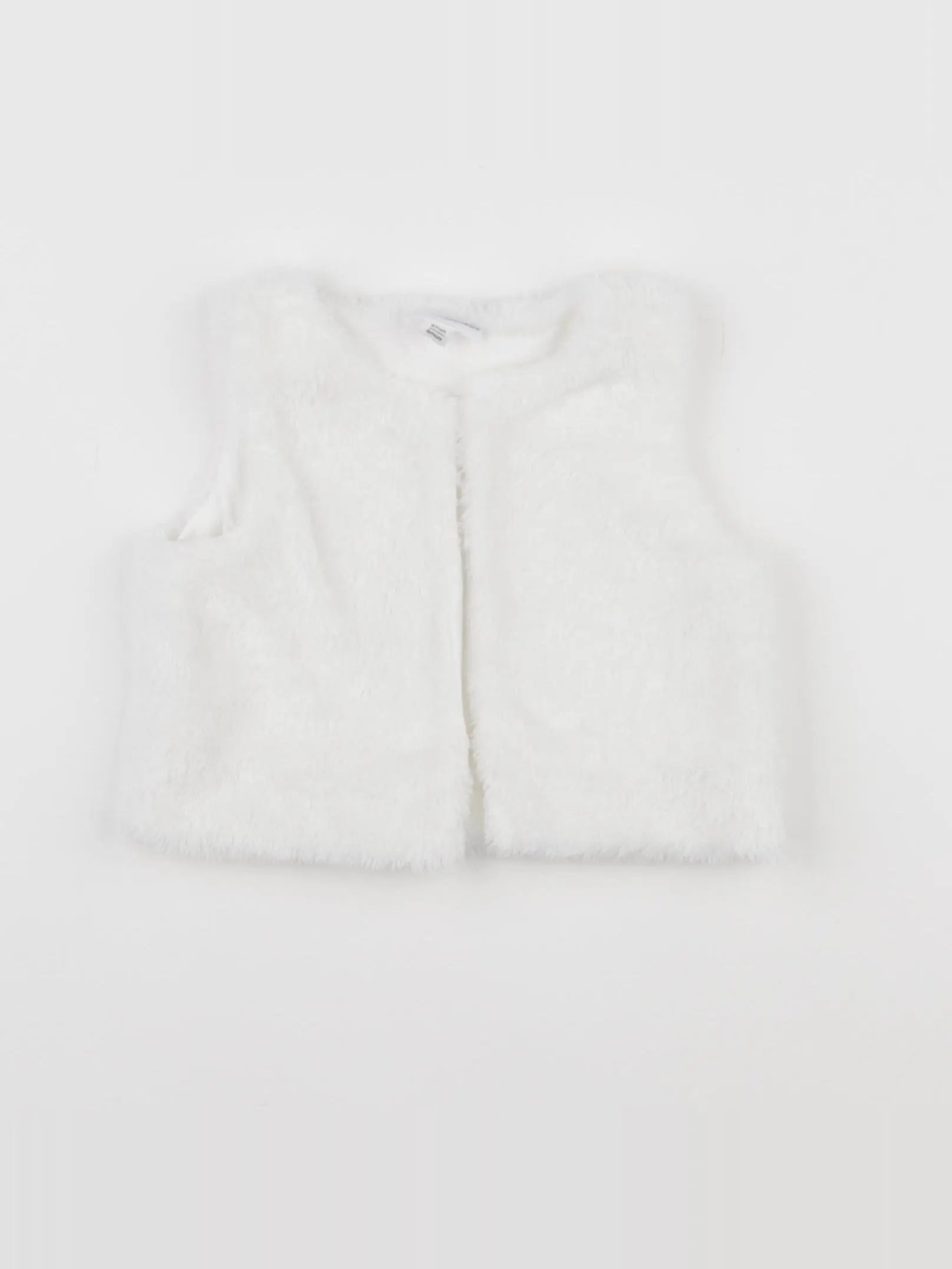 Vertbaudet - gilet blanc - 6 mois