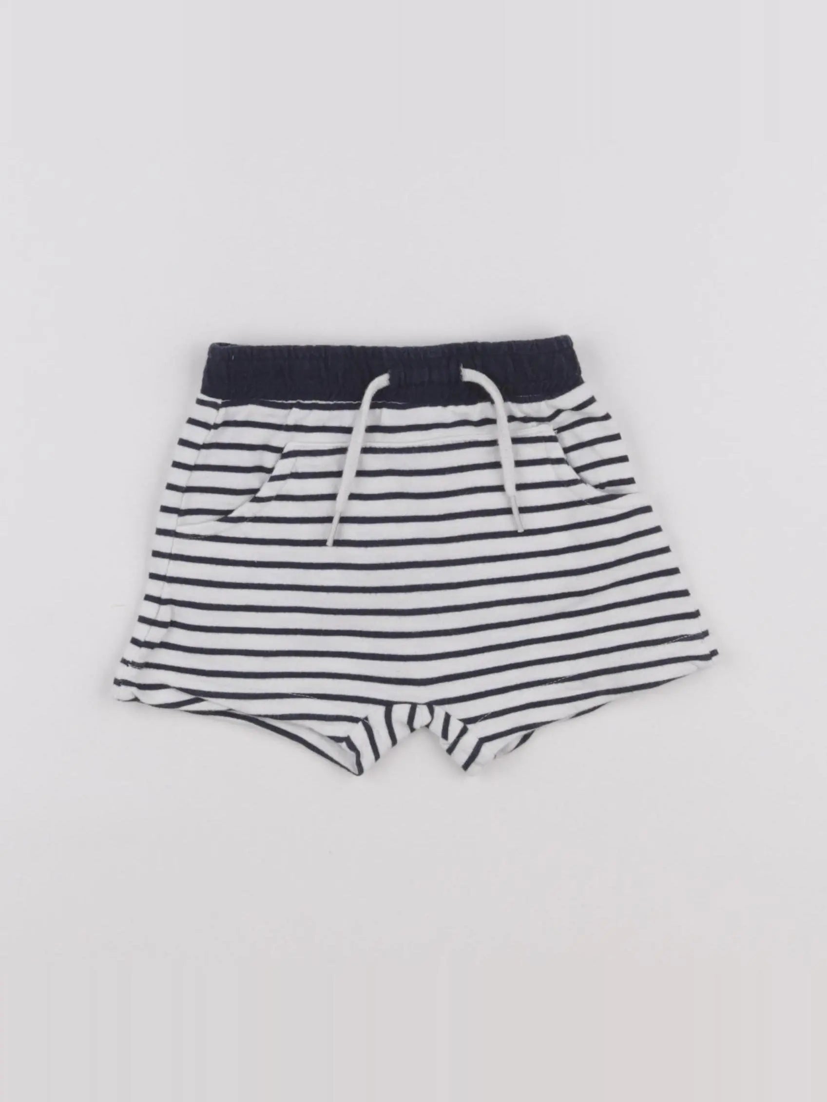 Vertbaudet - short bleu - 12 mois