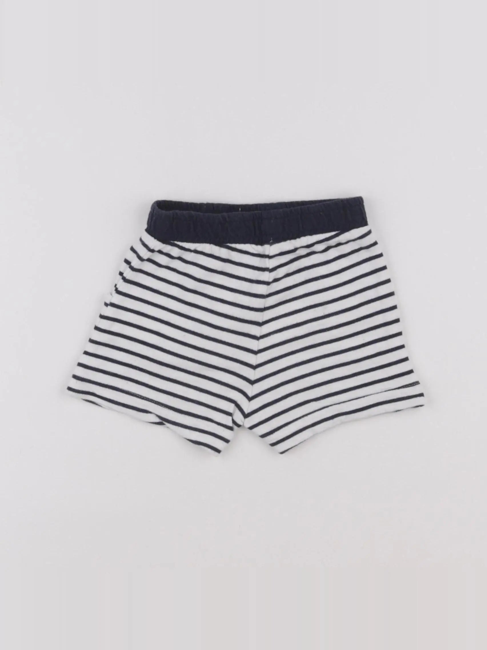 Vertbaudet - short bleu - 12 mois