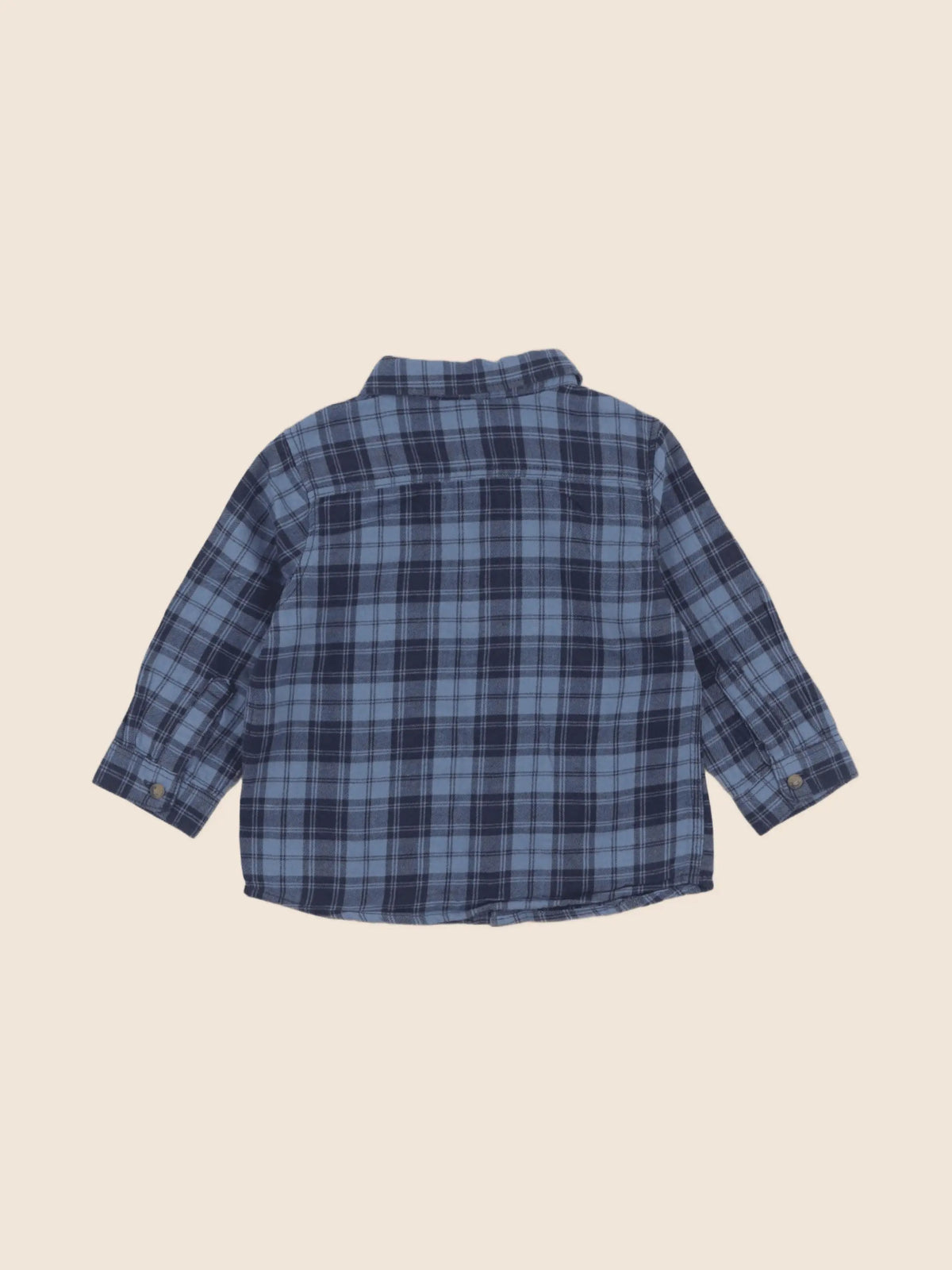 Zara - chemise bleu - 3/6 mois