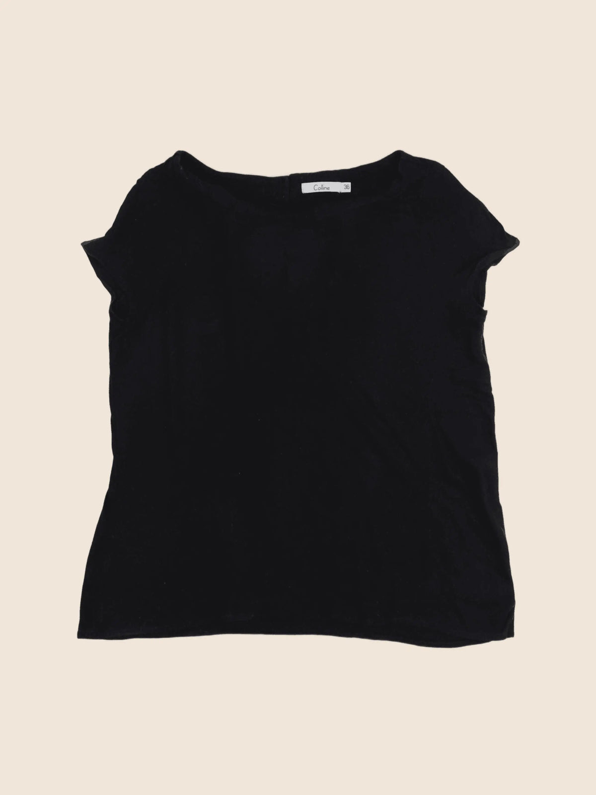 Vertbaudet - tee-shirt grossesse noir - 36