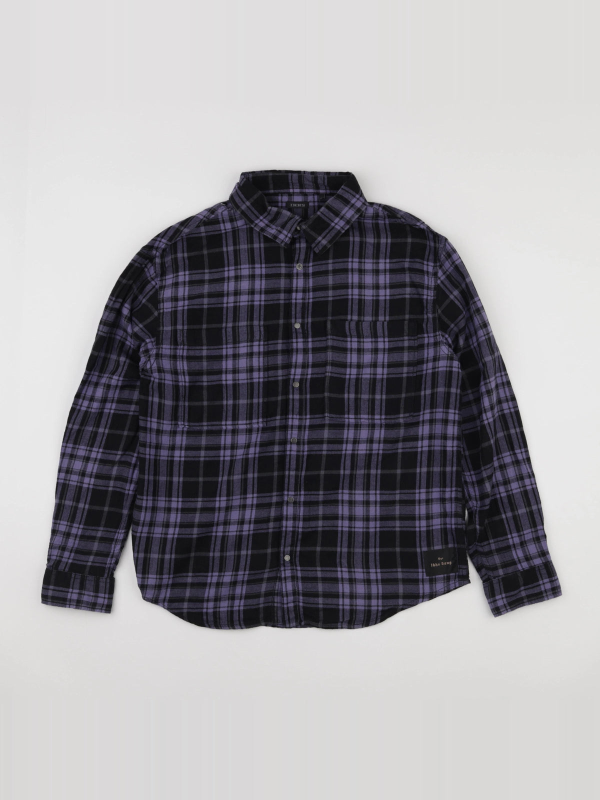 IKKS - chemise imprimé au dos violet - 14 ans