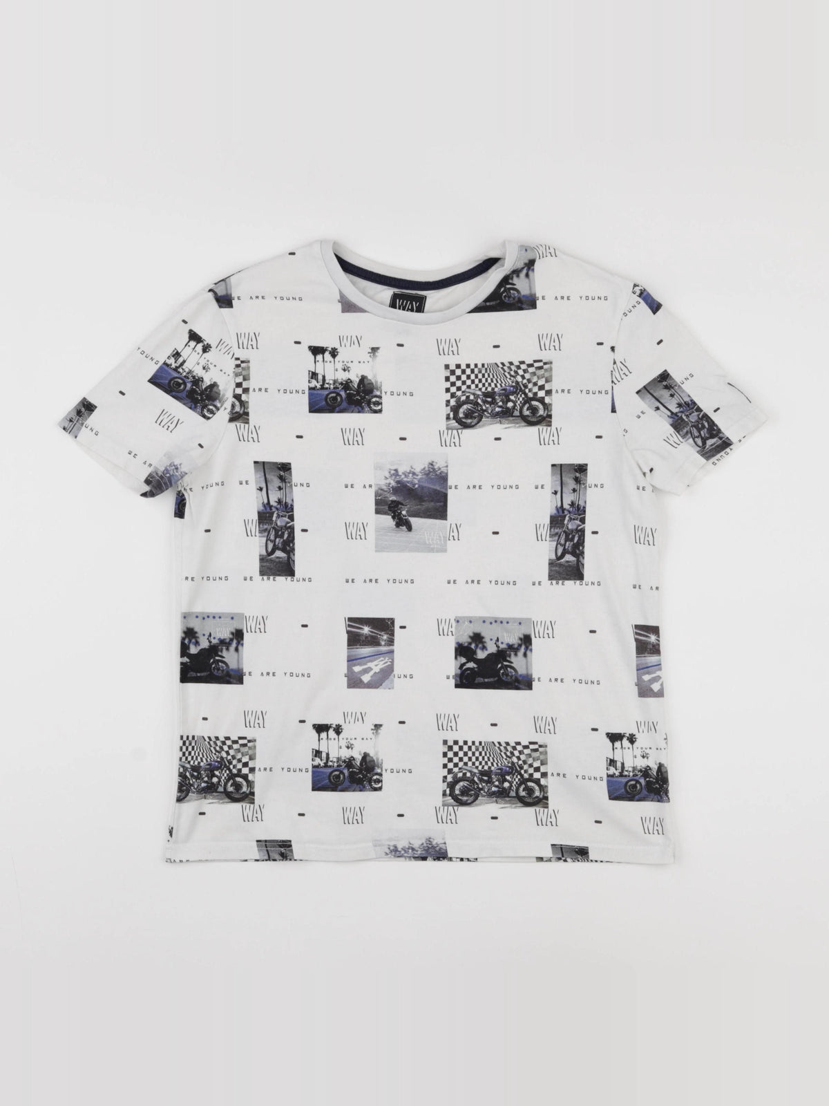 IKKS - tee-shirt multicolore - 14 ans