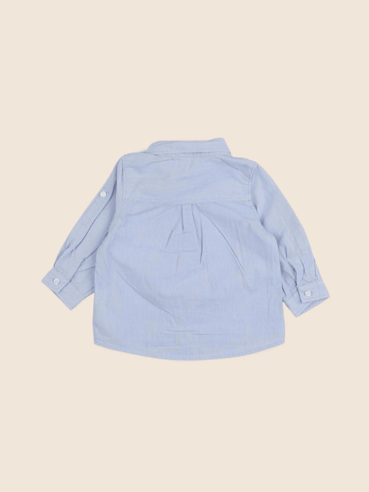 Tape à l'oeil - chemise bleu - 9 mois